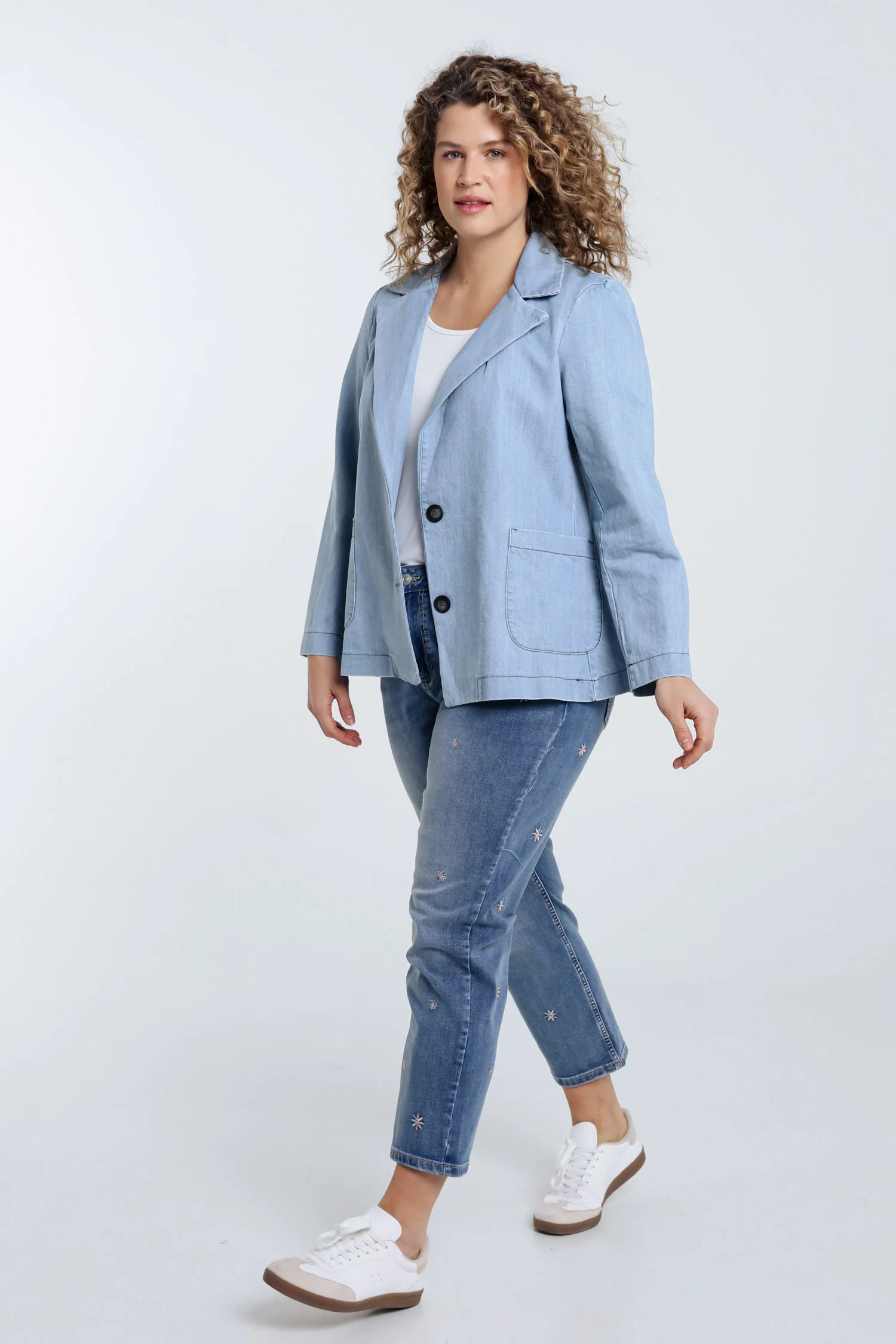 Blazer en jeans - Image 8