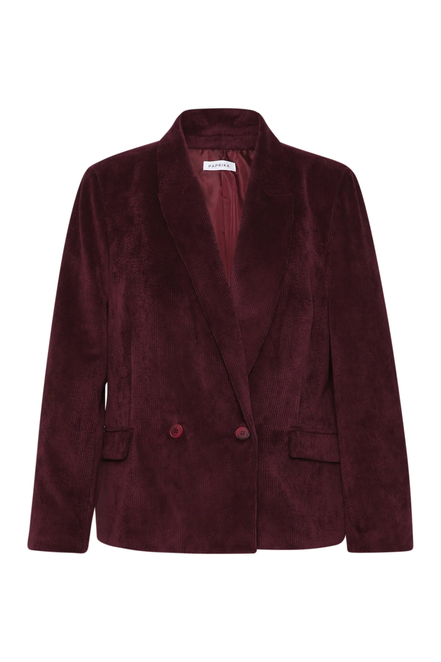 Blazer en velours côtelé uni - Image 8