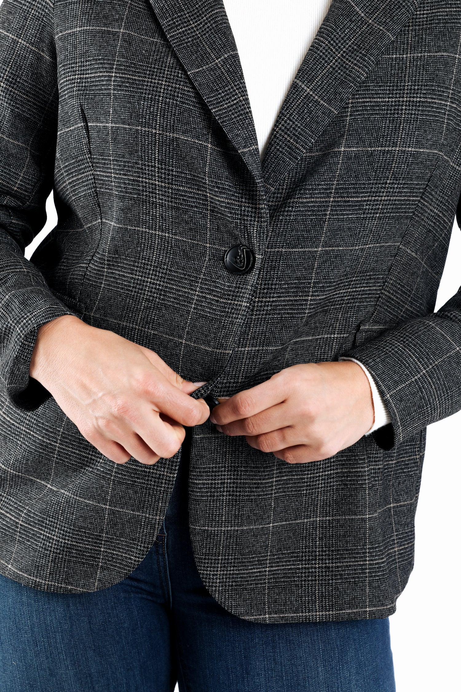 Blazer imprimé carreaux - Image 5