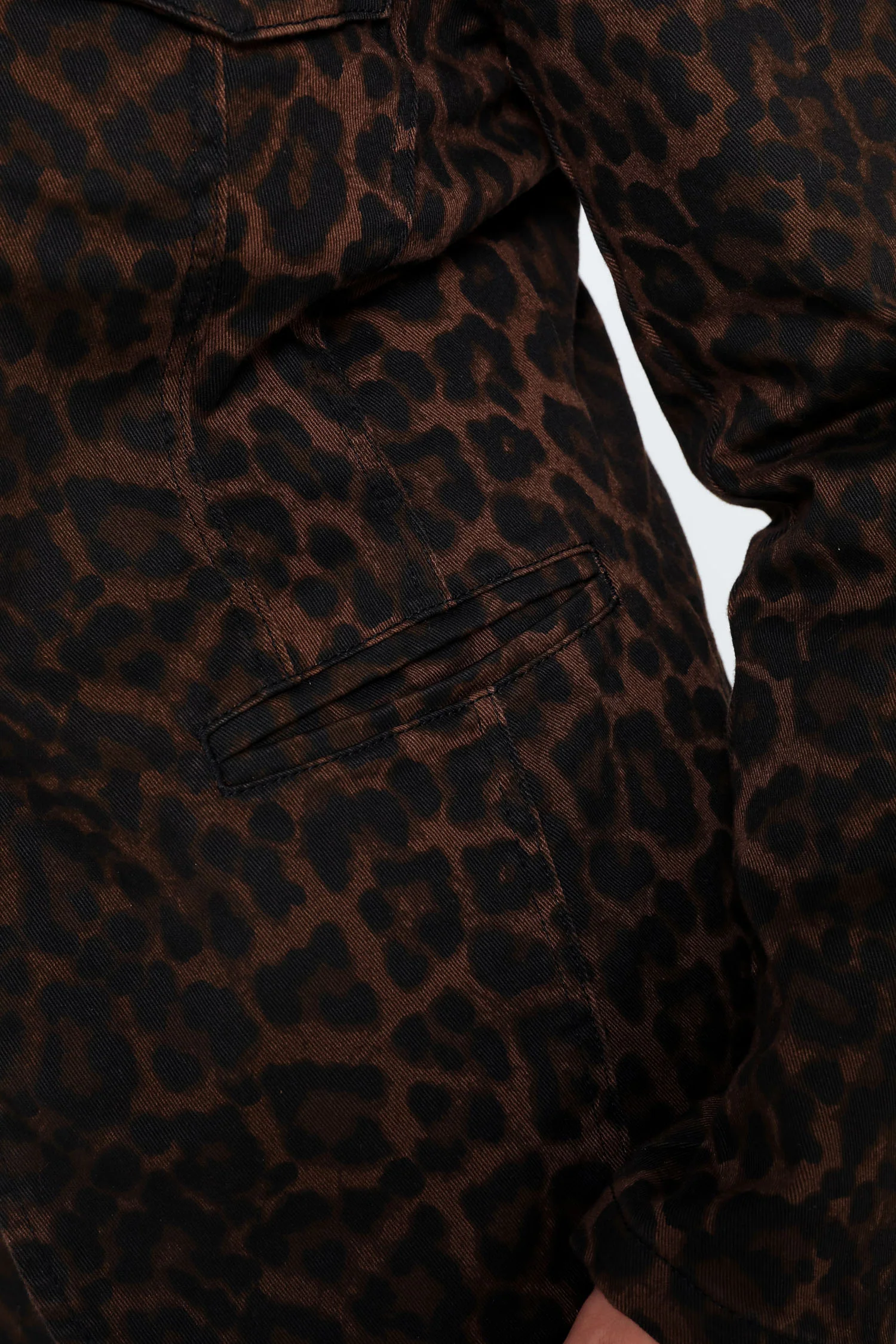 Blazer imprimĂ© peau de bĂȘte - Image 6