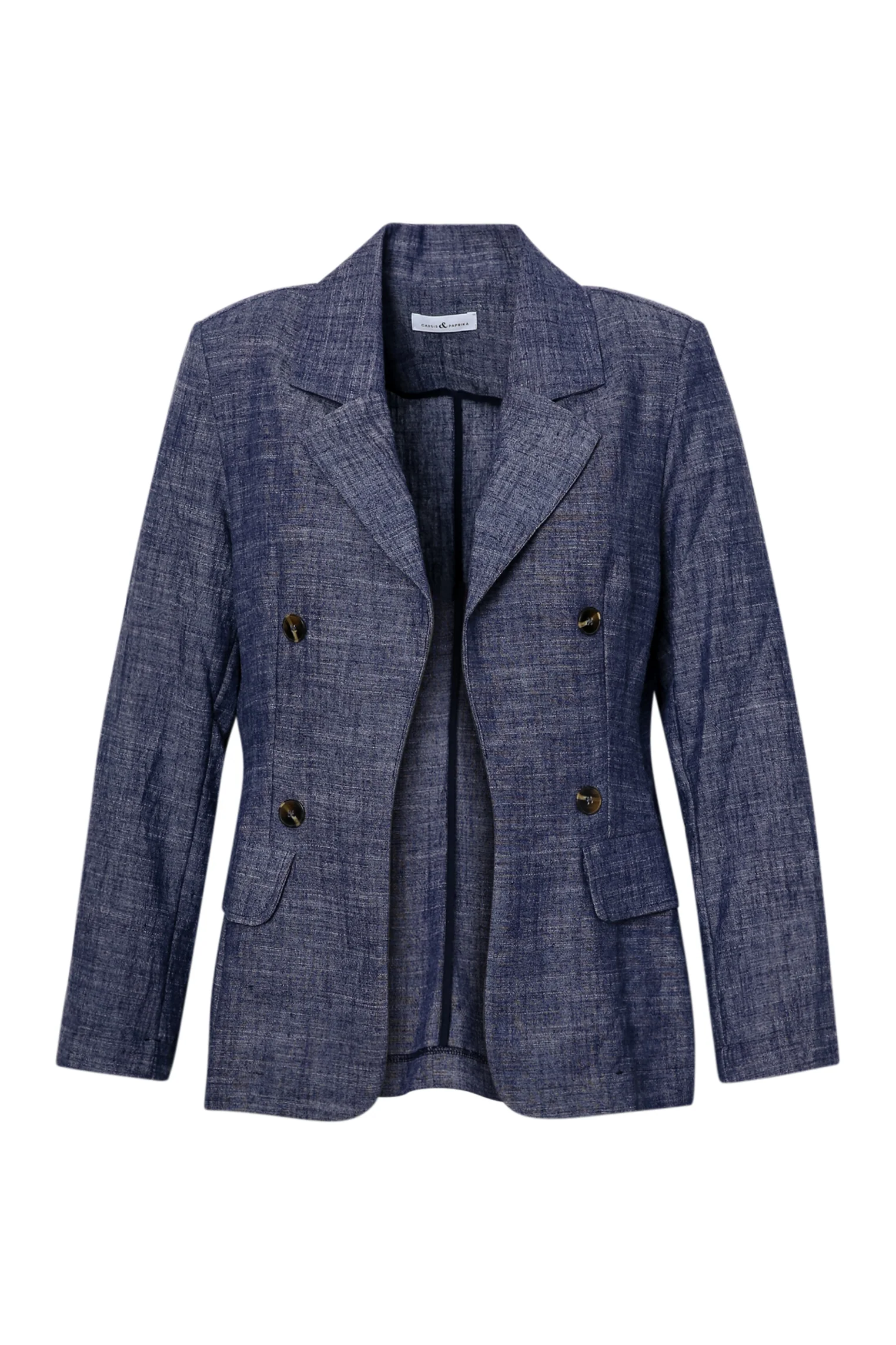 Blazer léger en effet jeans - Image 10