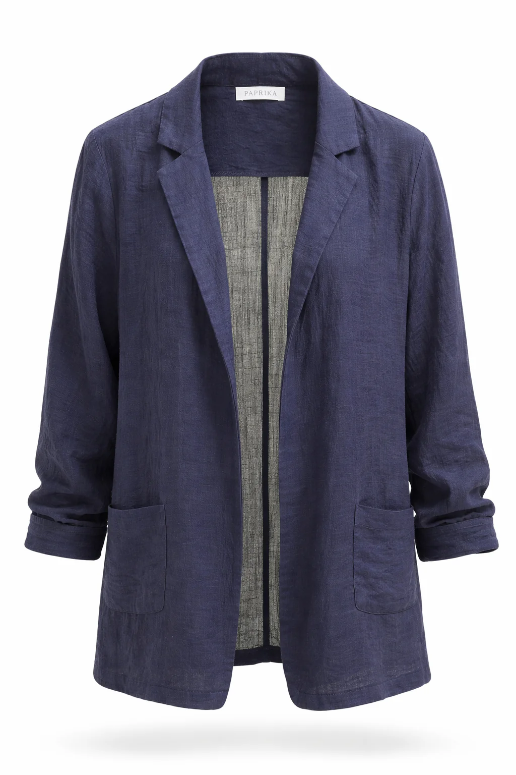 Blazer souple en viscose uni - Image 10