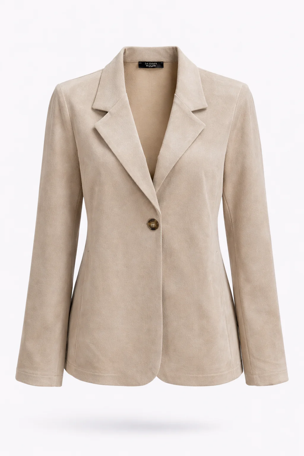 Blazer uni effet suédine - Image 8