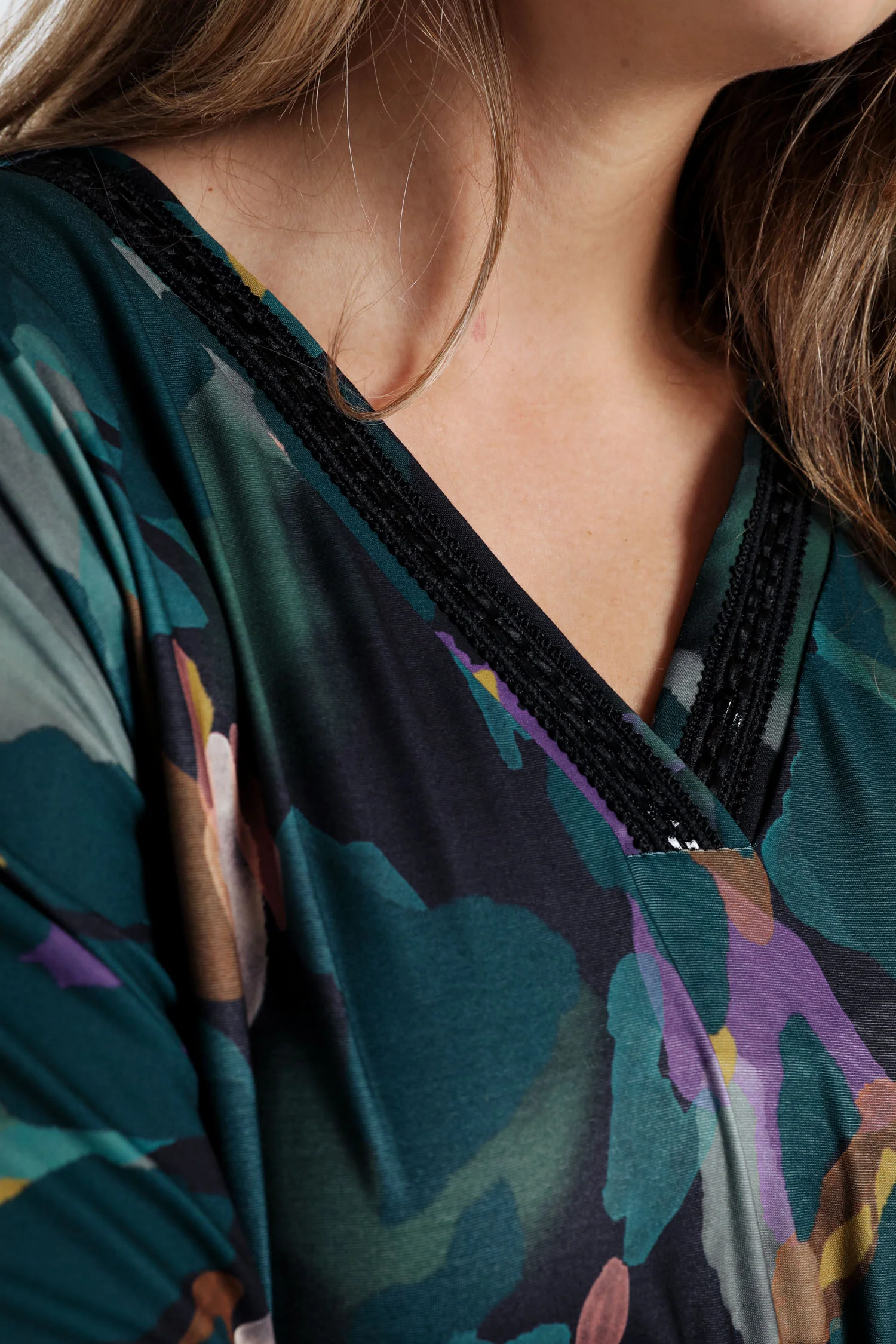 Blouse à imprimé abstrait - Image 3