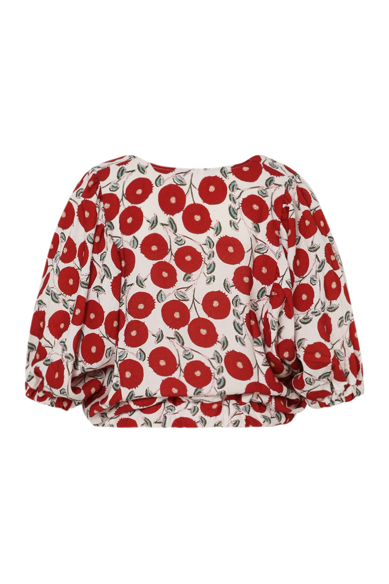 Blouse boite imprimé floral - Image 11