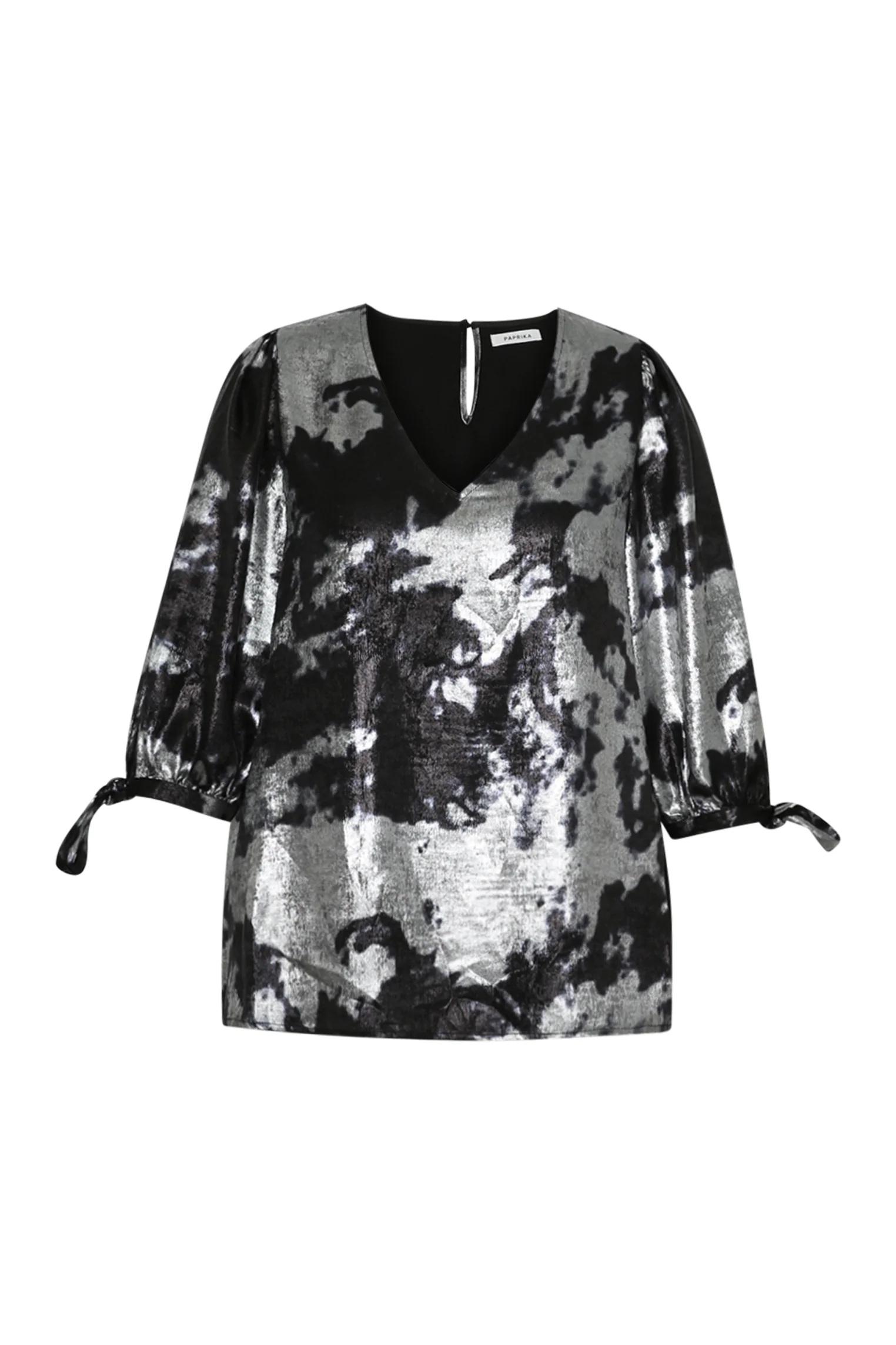 Blouse effet satinée tie&dye - Image 8