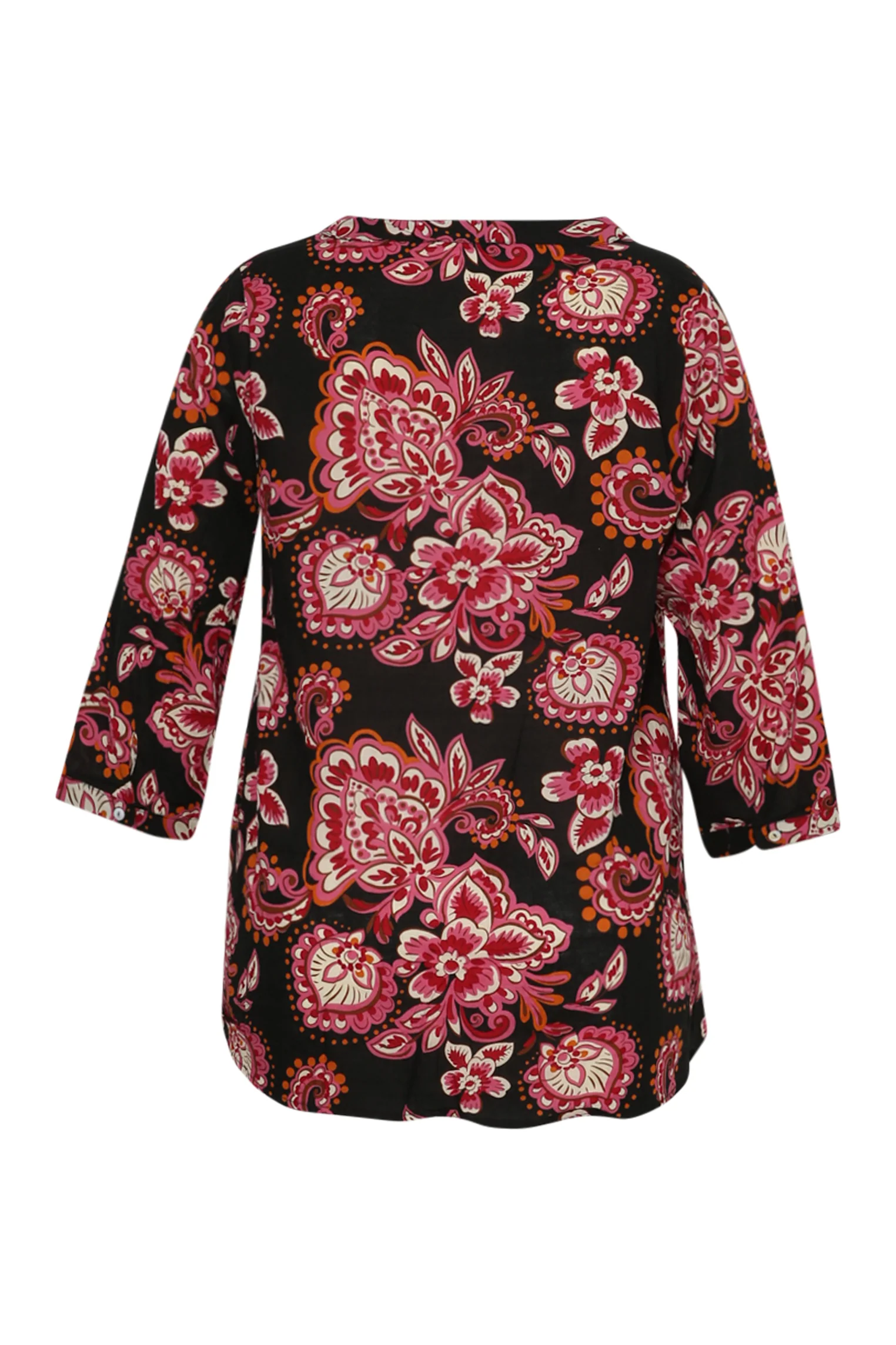 Blouse en coton et viscose imprimé cachemire - Image 9