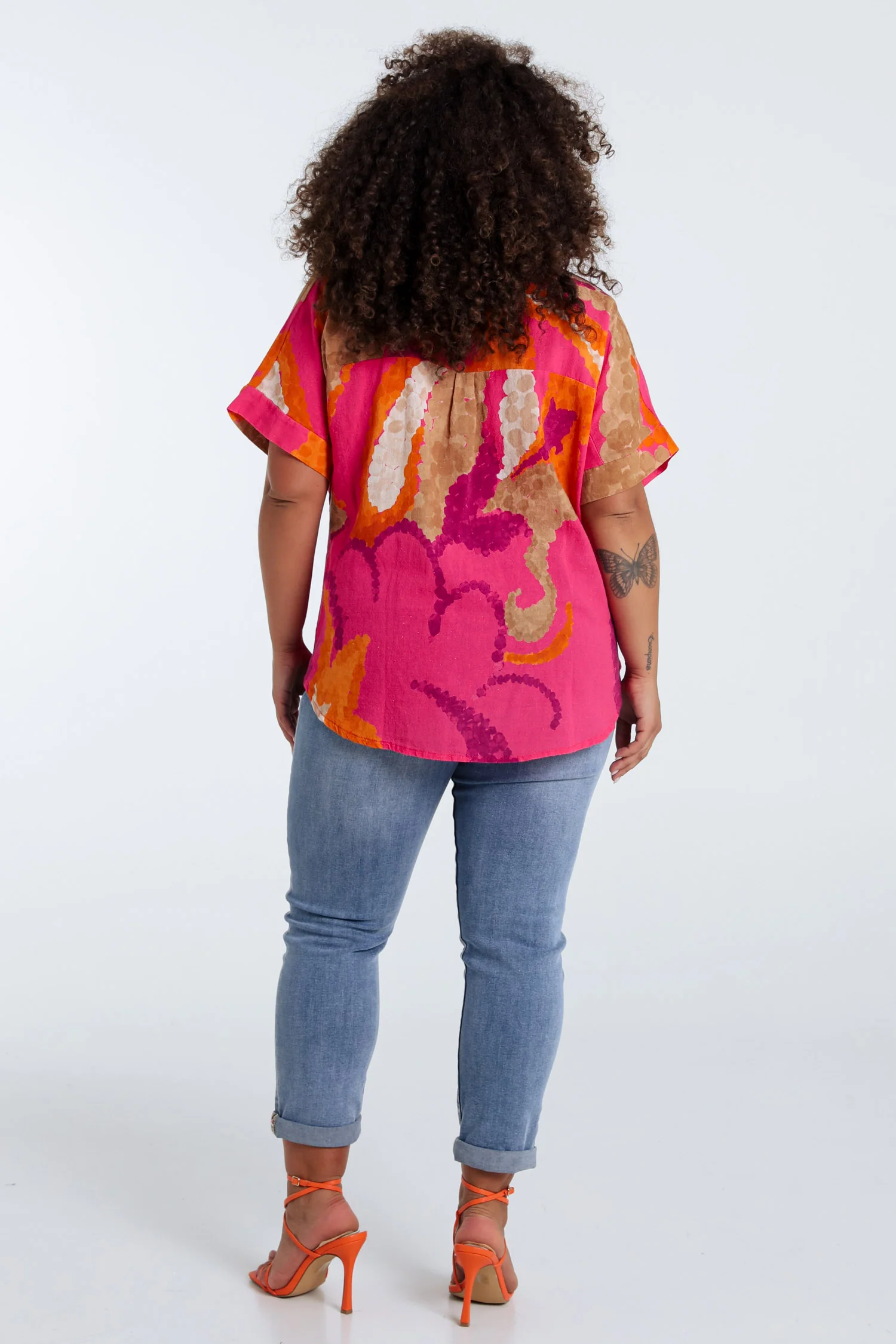 Blouse en coton imprimé floral - Image 2