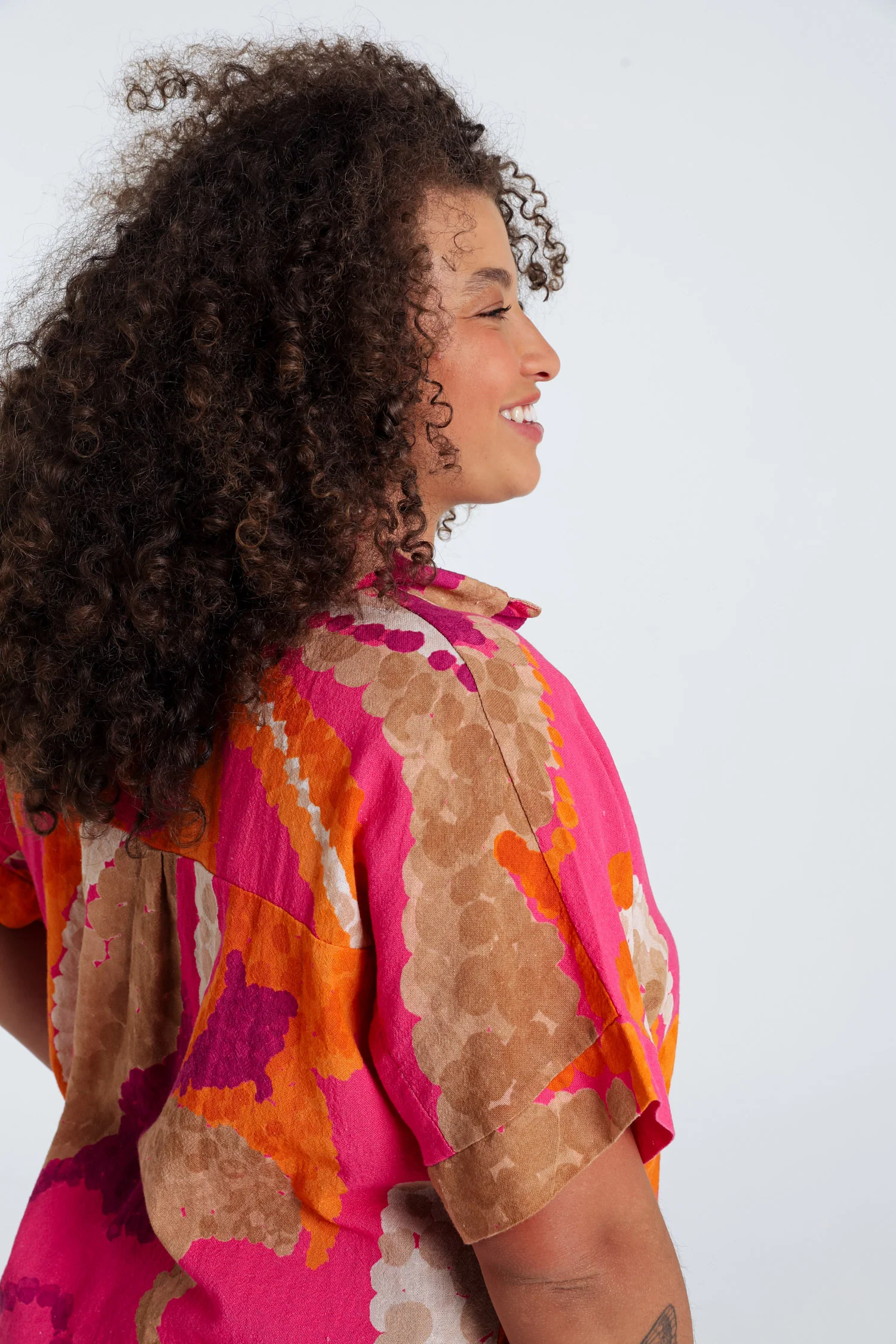 Blouse en coton imprimé floral - Image 3