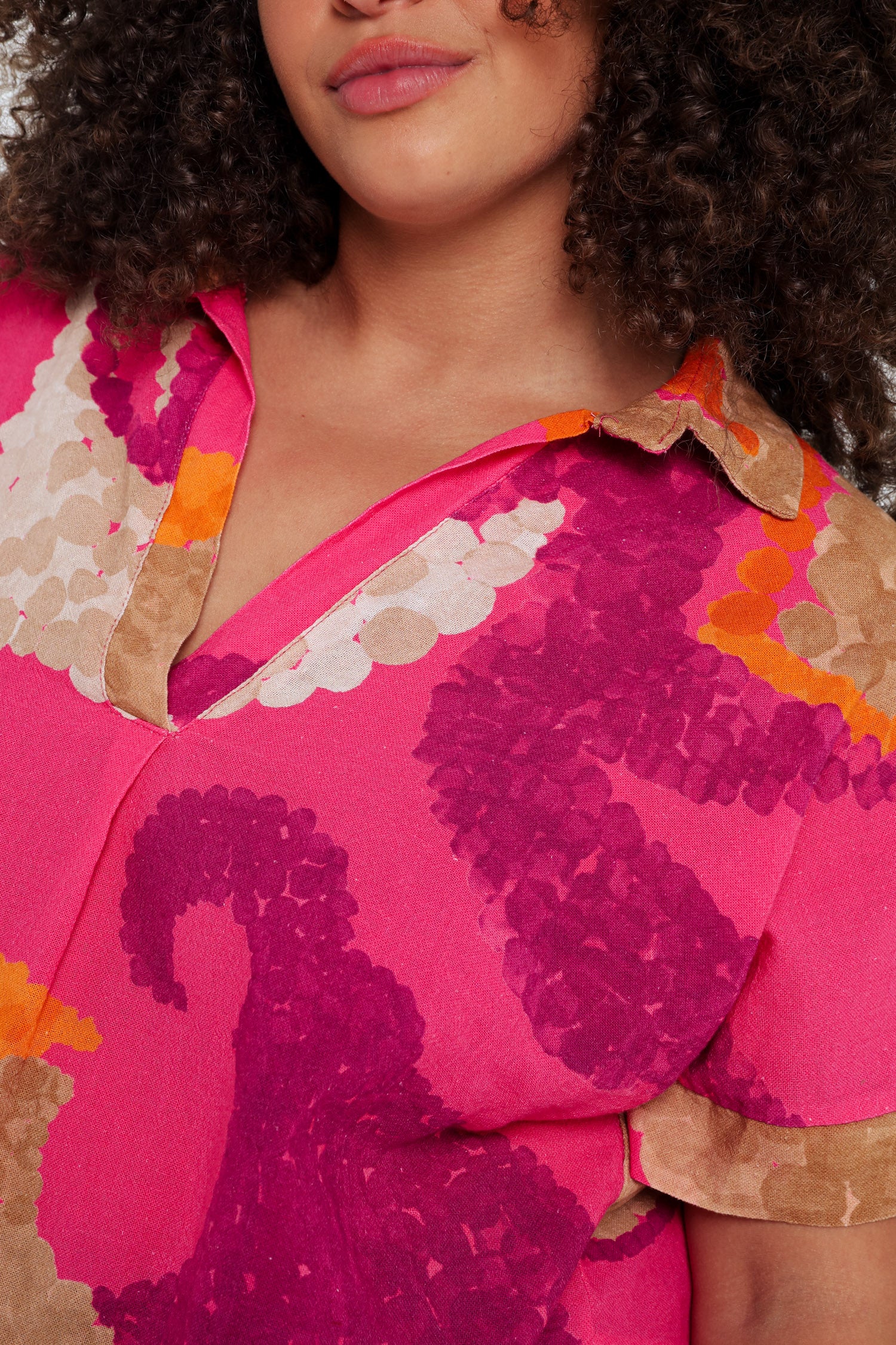 Blouse en coton imprimé floral - Image 6