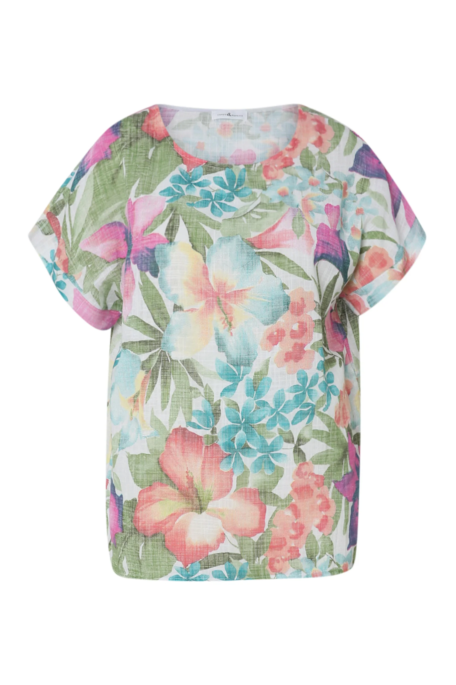 Blouse en coton imprimé floral - Image 10