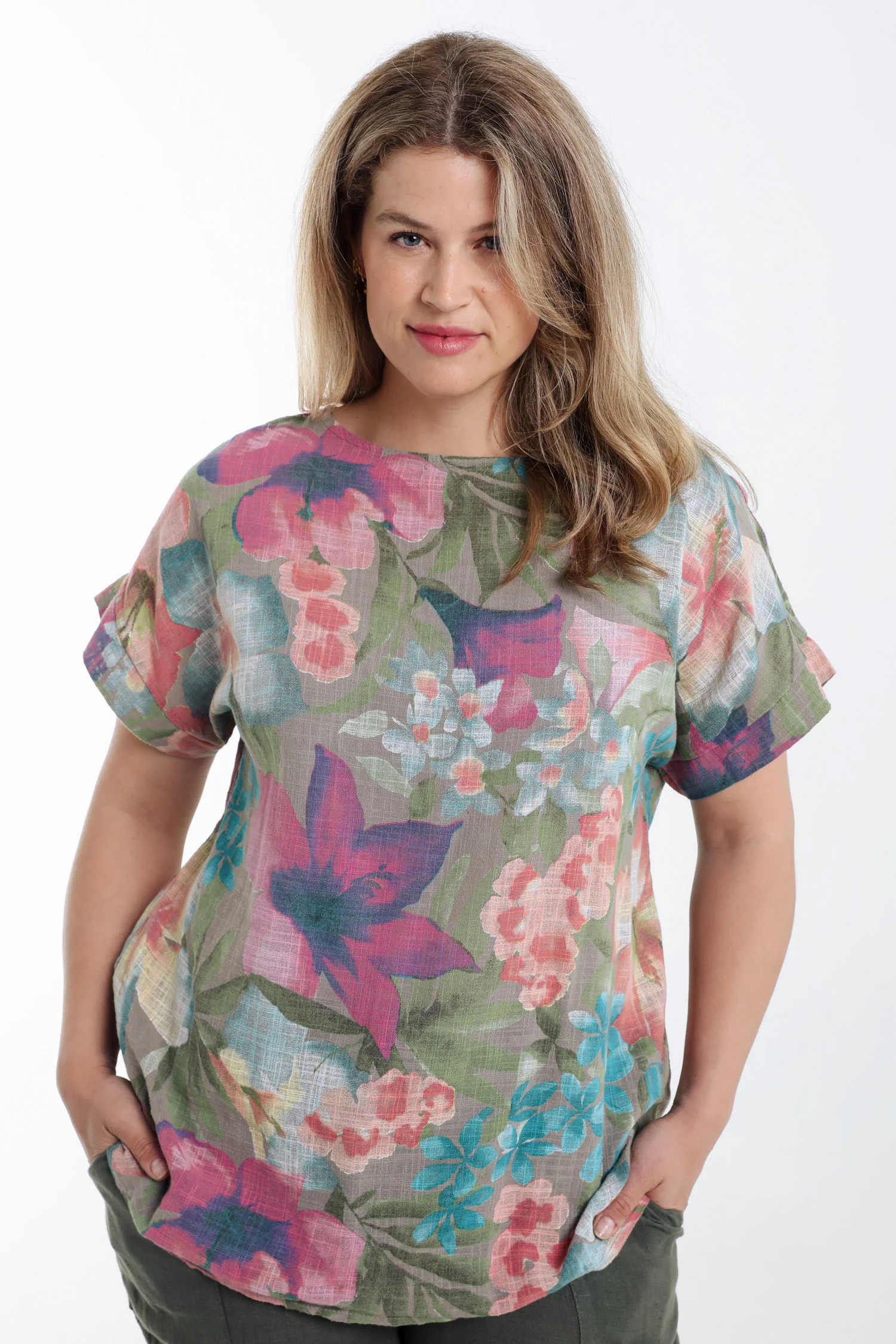 Blouse en coton imprimé floral - Image 12