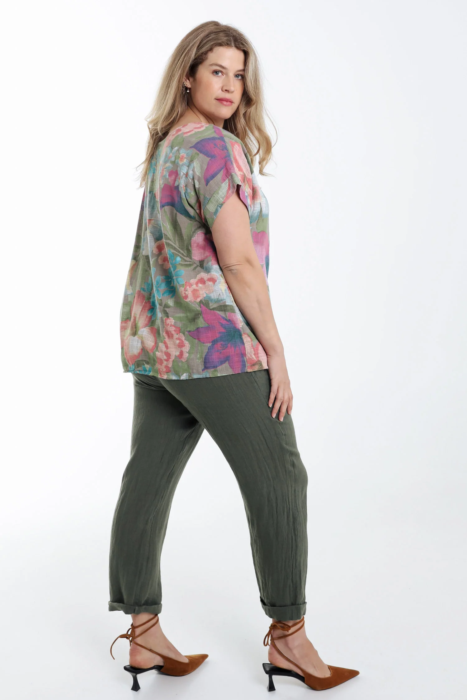 Blouse en coton imprimé floral - Image 13