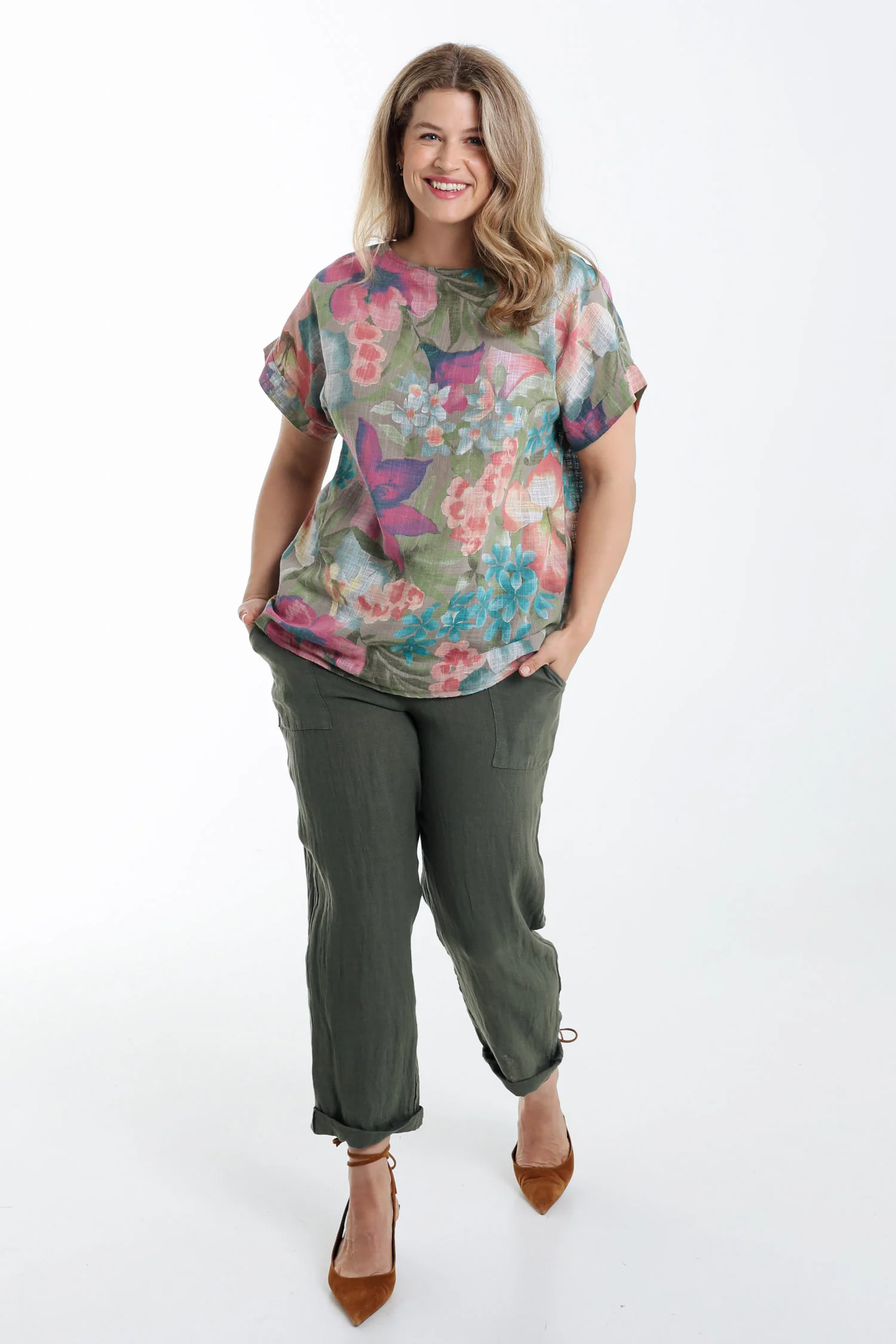 Blouse en coton imprimé floral - Image 18