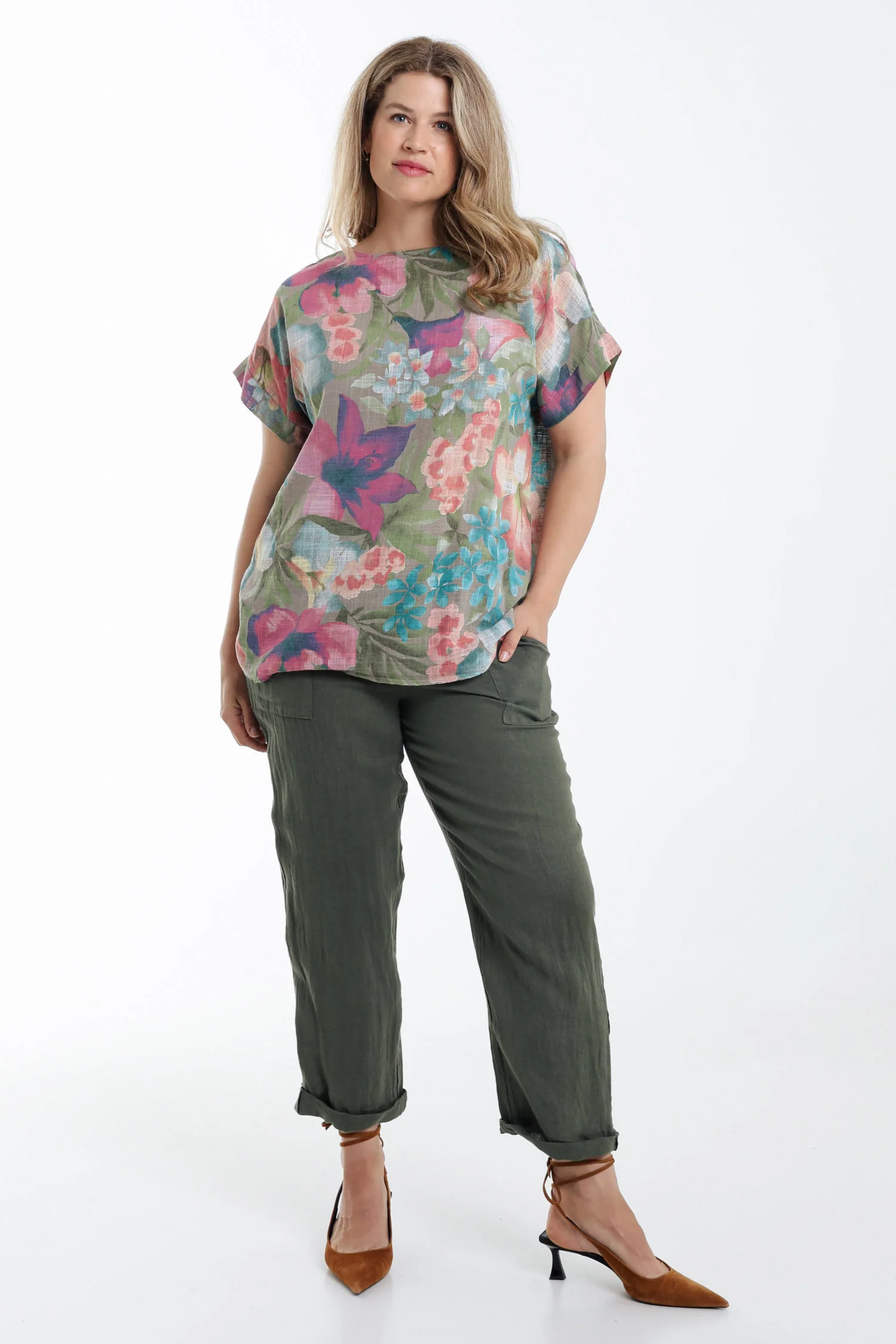 Blouse en coton imprimé floral - Image 19