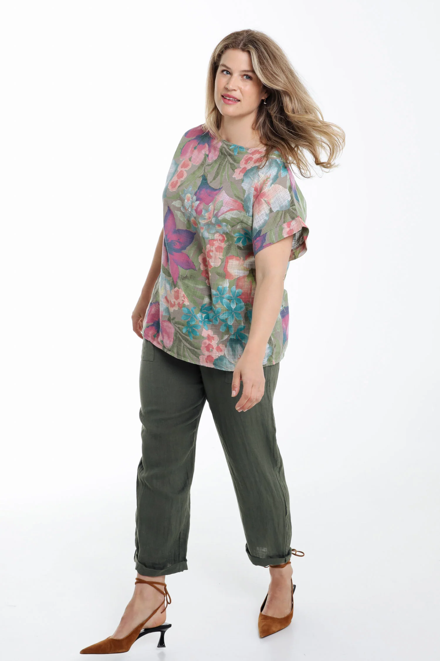 Blouse en coton imprimé floral - Image 20