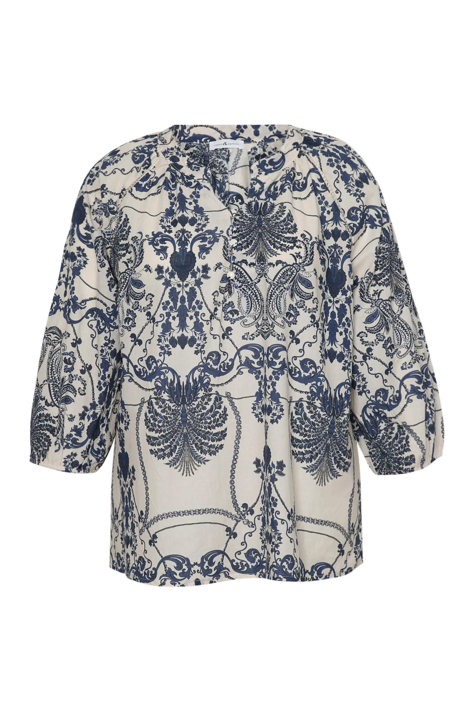 Blouse en coton imprimé floral - Image 10