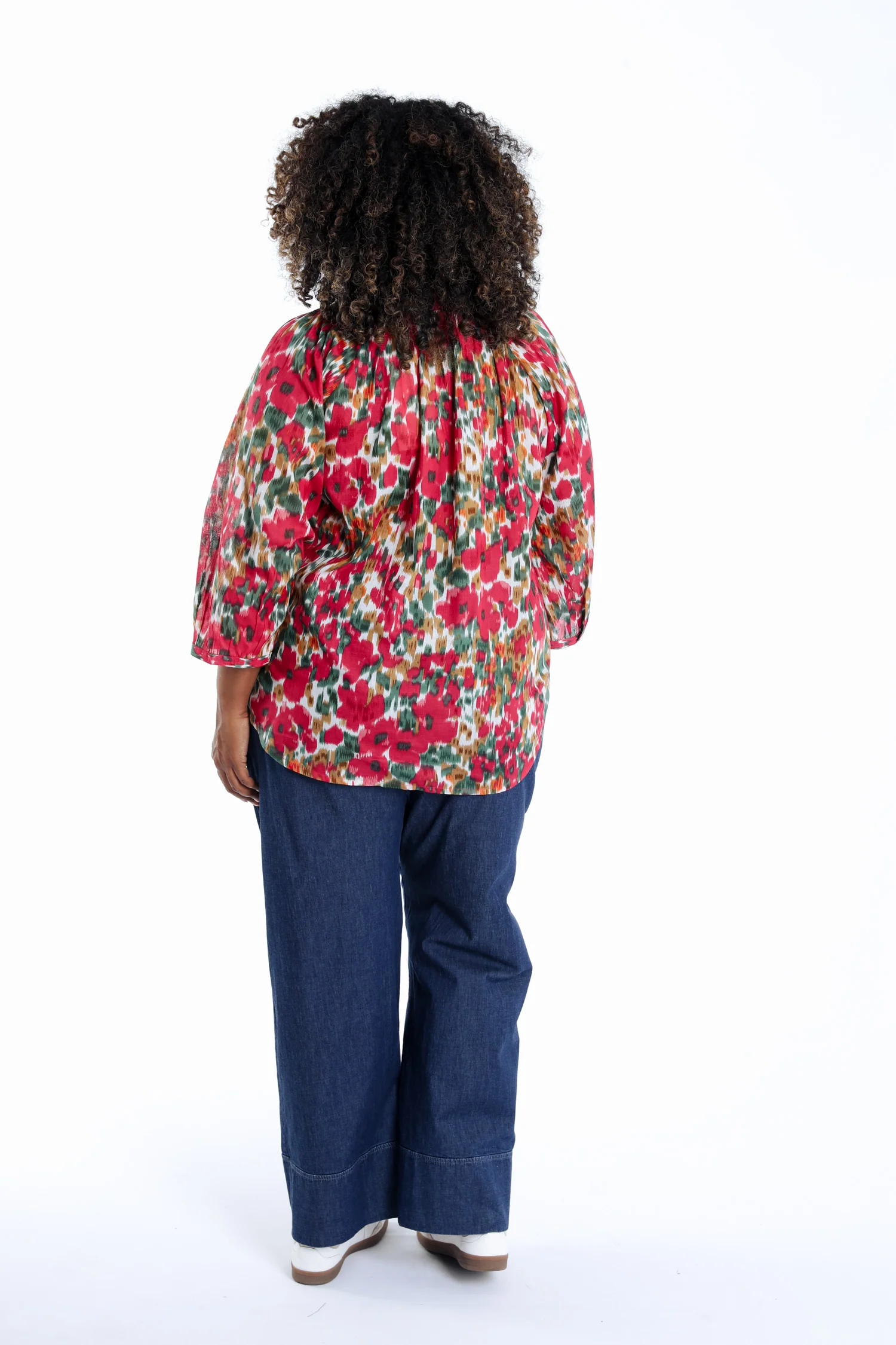 Blouse en coton imprimé floral - Image 2