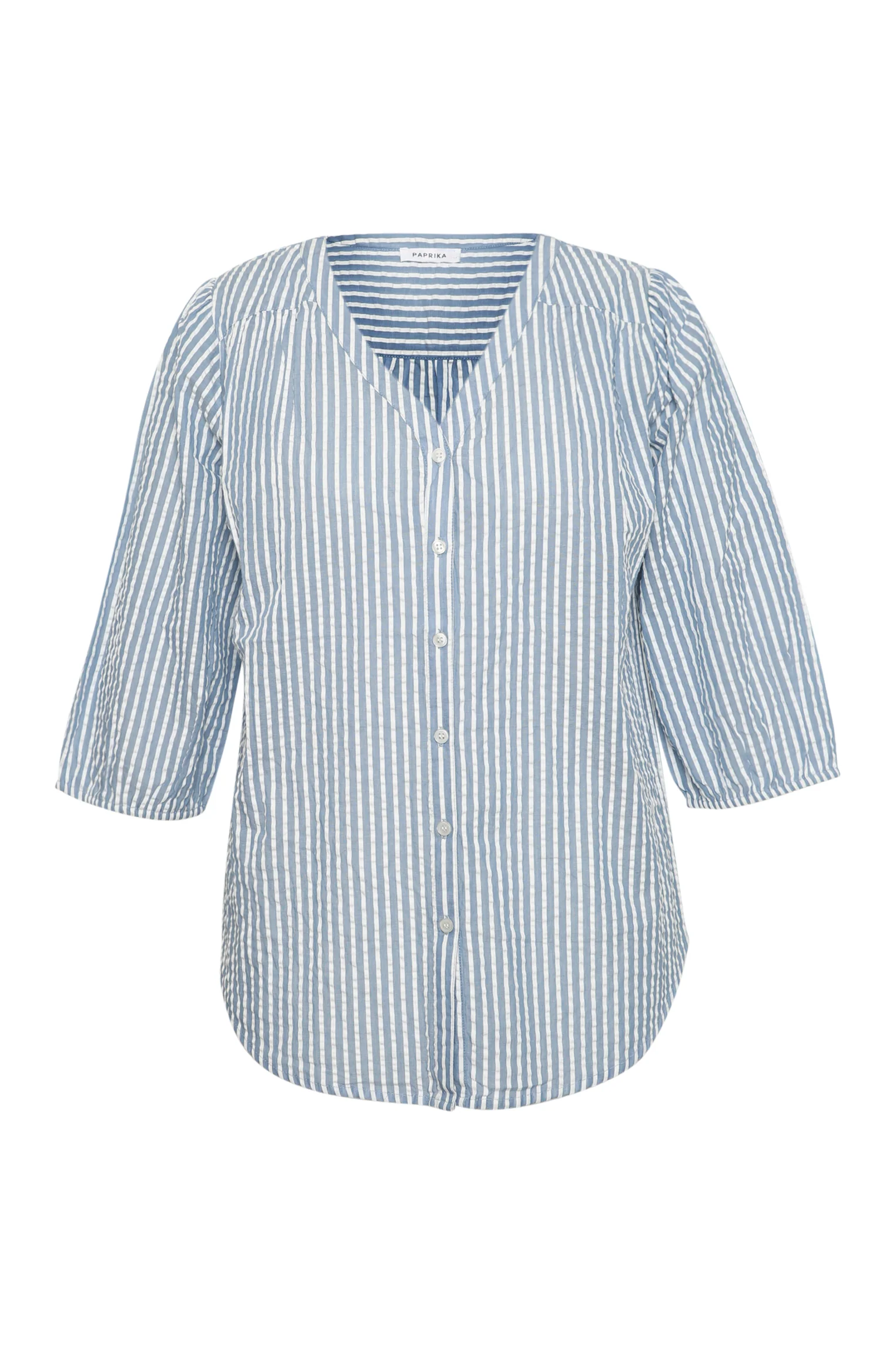Blouse en coton rayée - Image 9