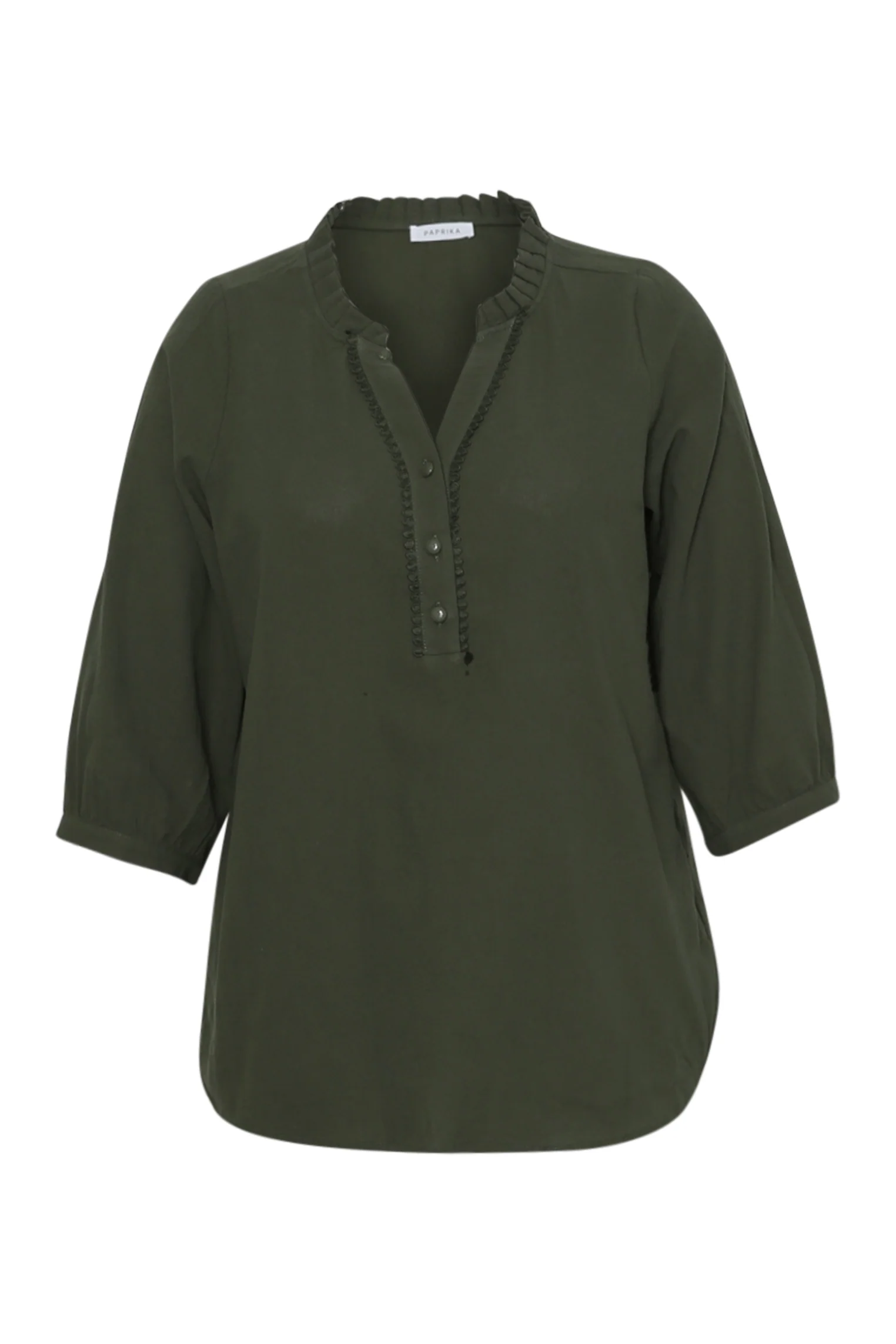 Blouse en coton unie - Image 17