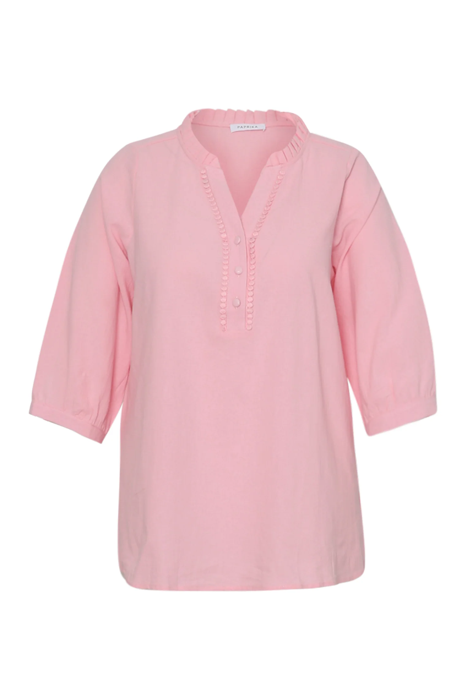 Blouse en coton unie - Image 8