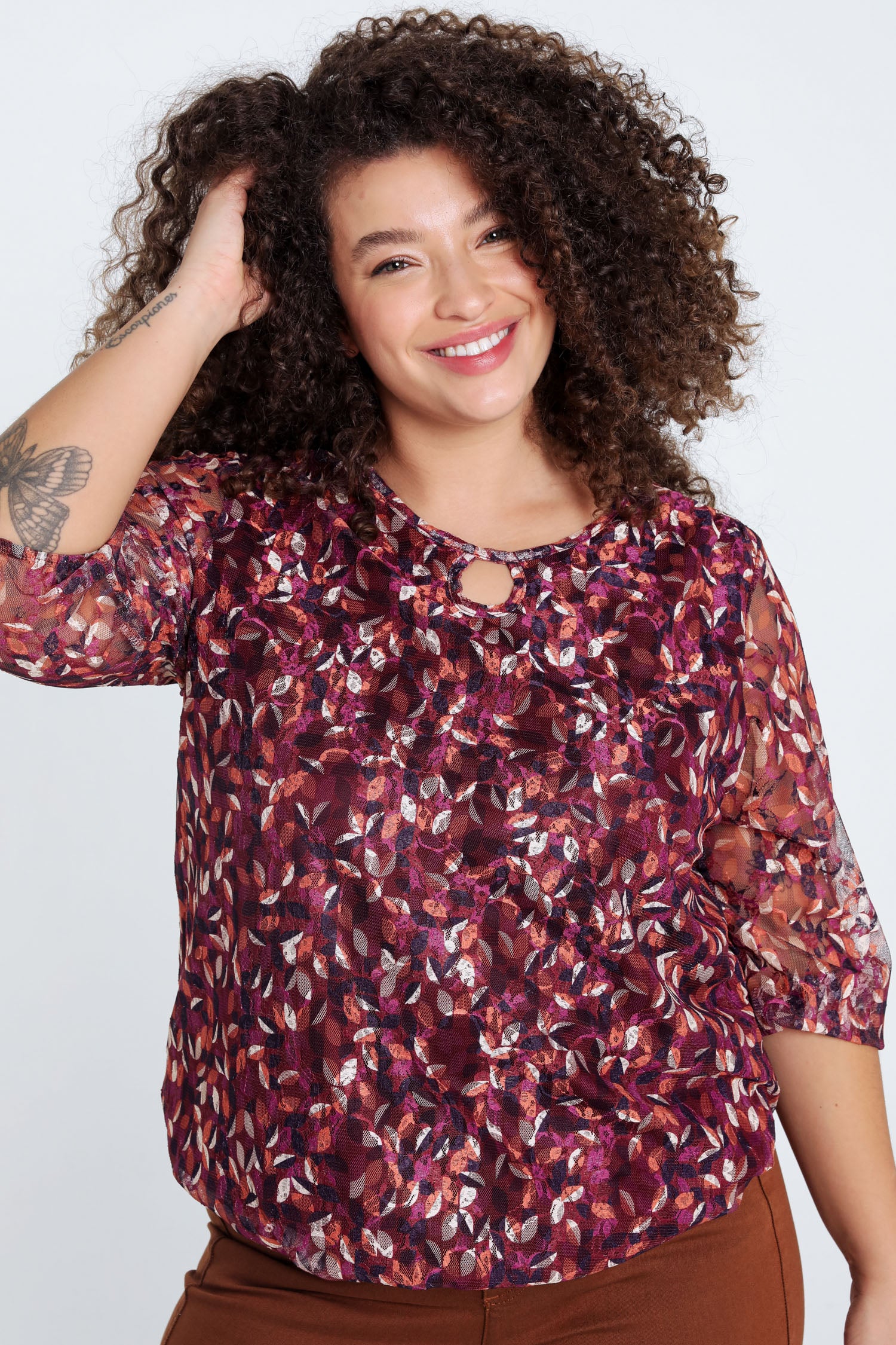 Blouse en dentelle