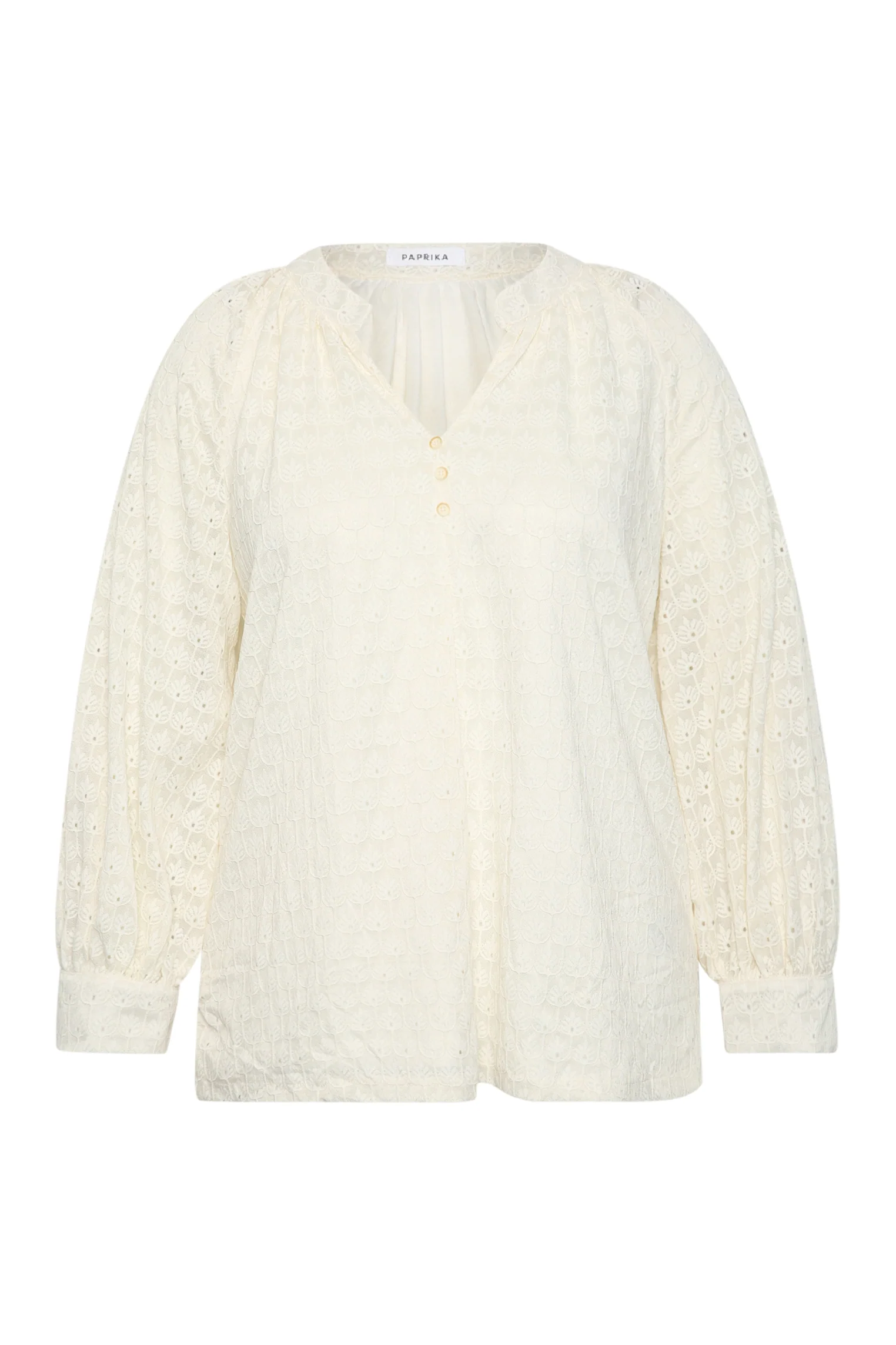 Blouse en dentelle unie - Image 8