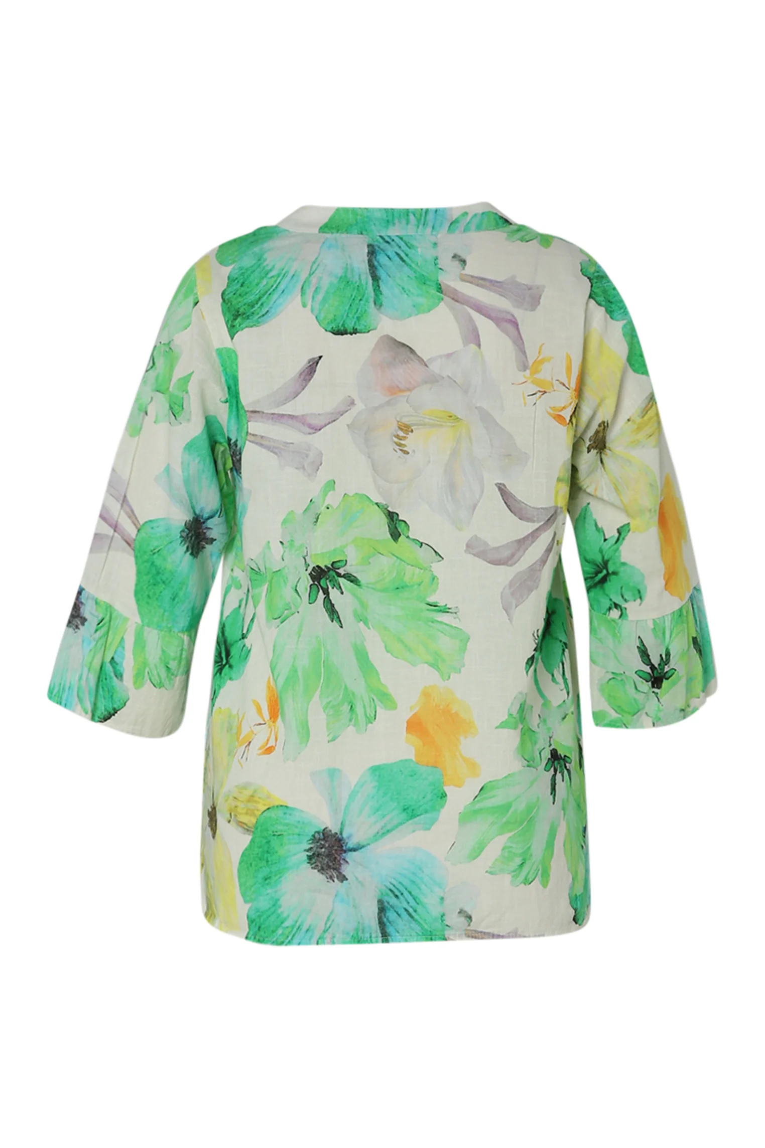 Blouse en lin imprimé floral - Image 11