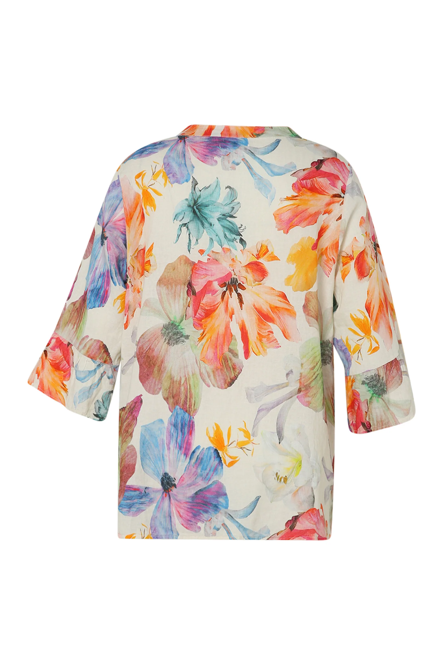 Blouse en lin imprimé floral - Image 14