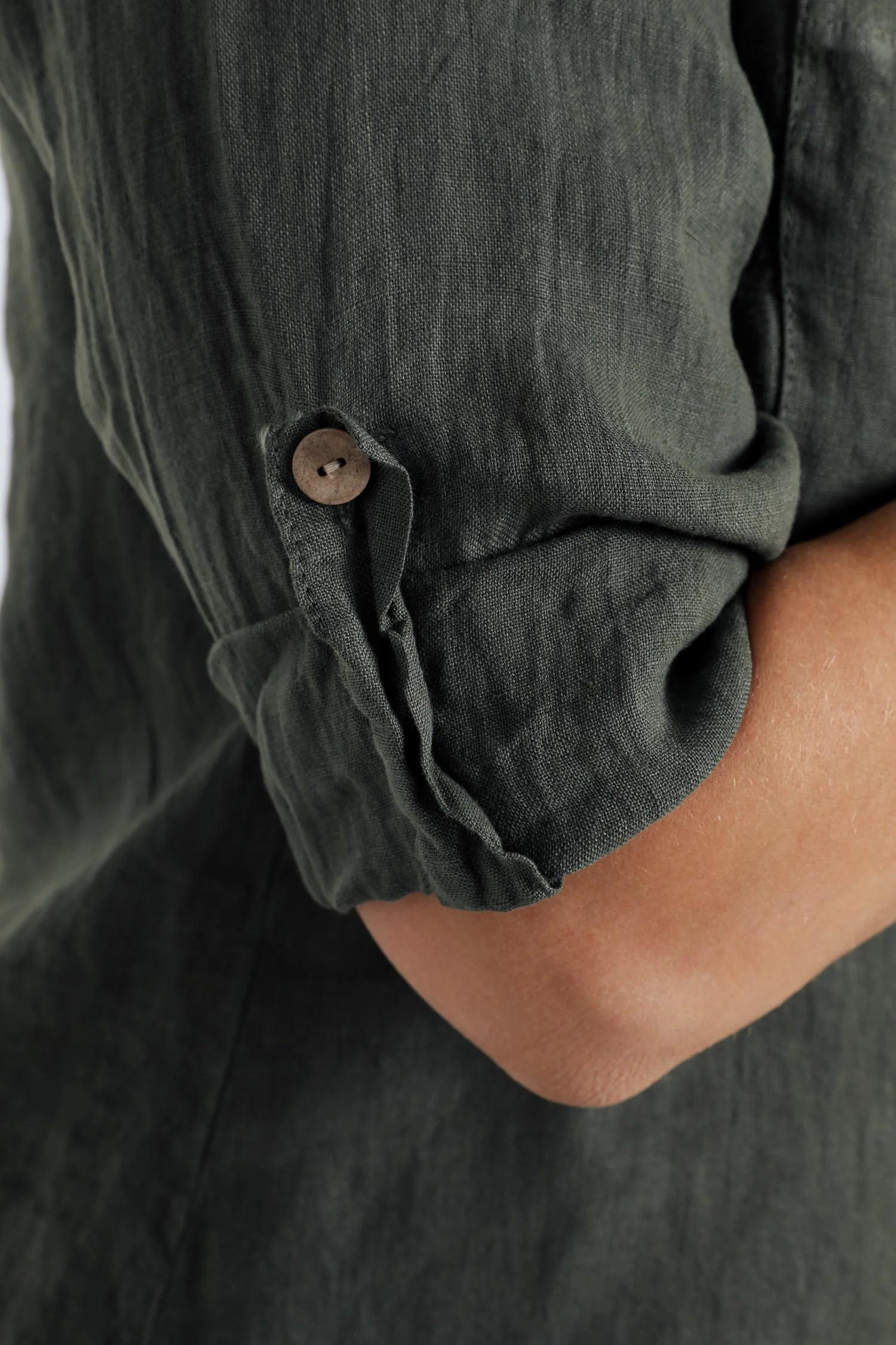 Blouse en lin unie - Image 16