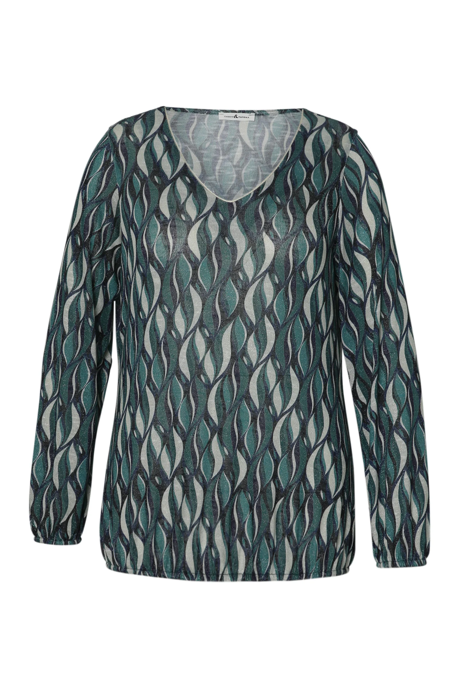 T-shirt en maille chaude imprimé graphique - Image 7