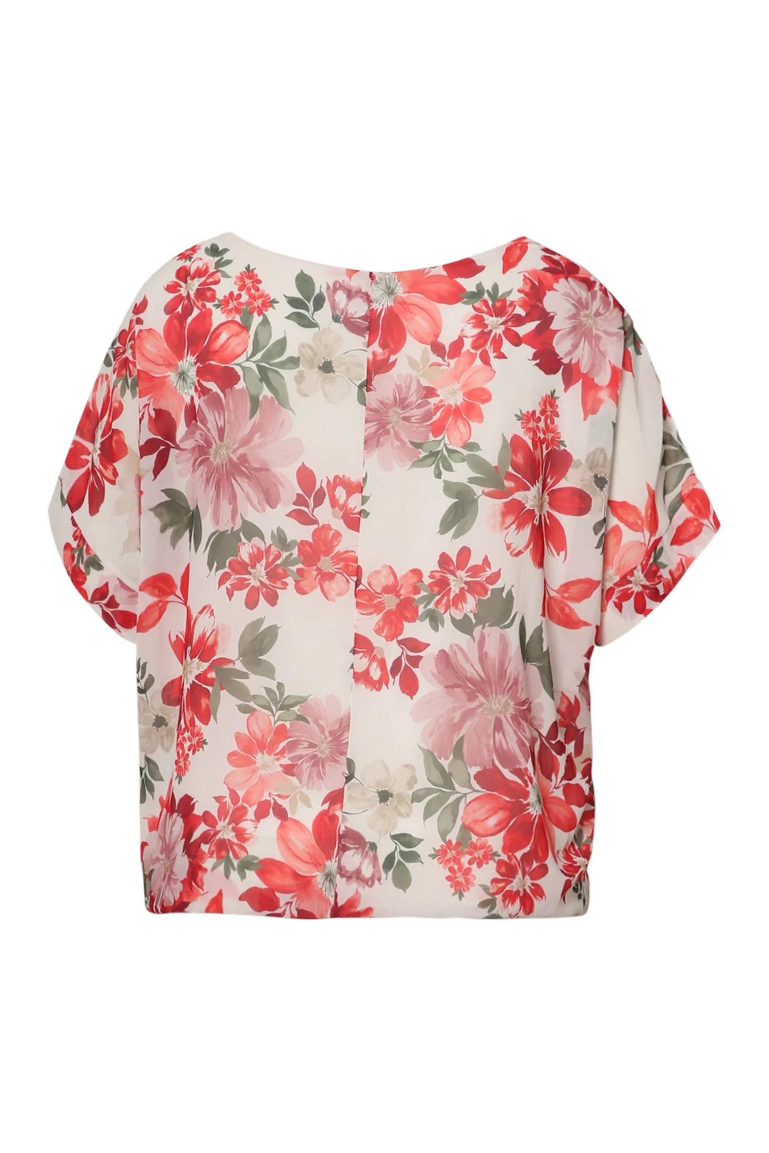 Blouse en viscose à nouer imprimé floral - Image 11