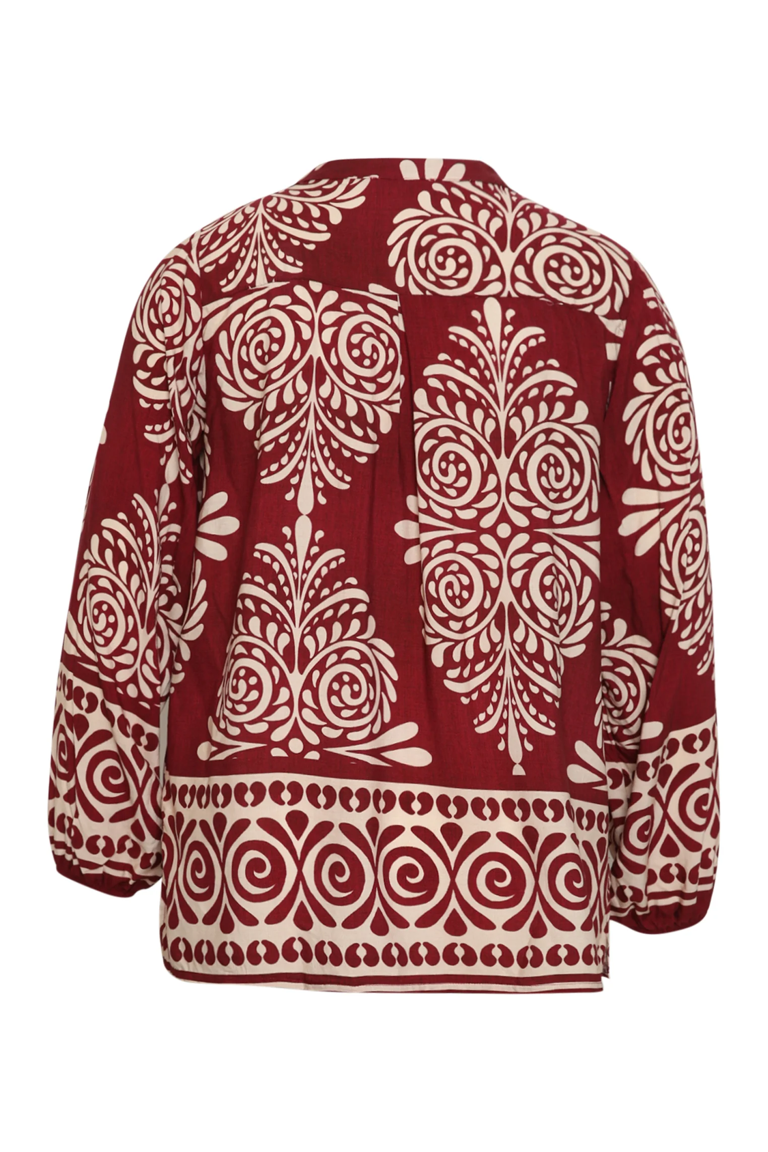 Blouse en viscose imprimé cachemire - Image 8