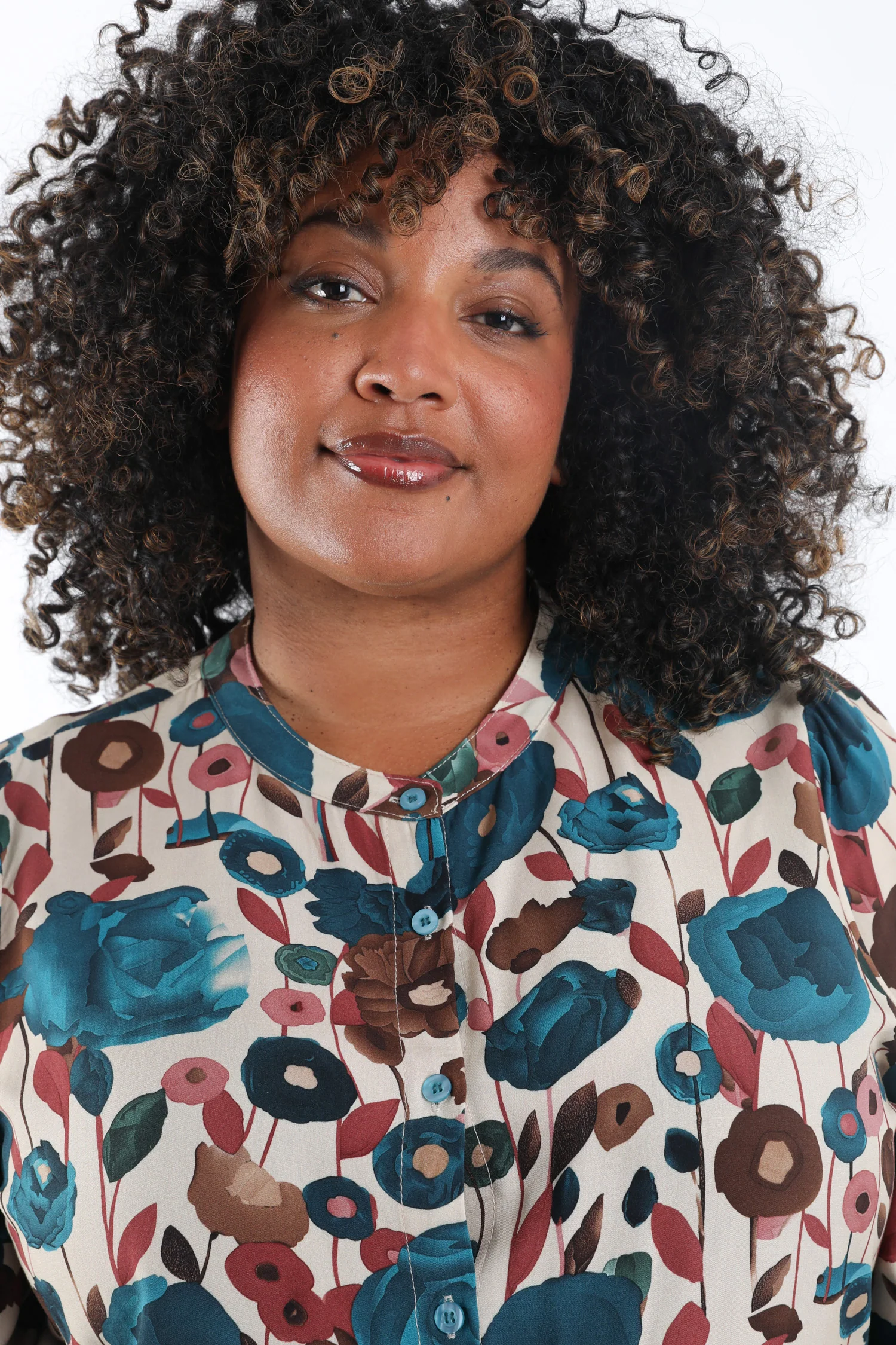 Blouse en viscose imprimé coquelicots - Image 3