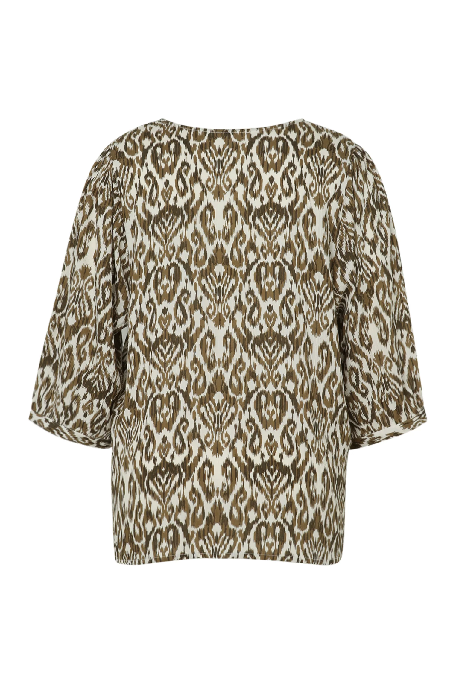 Blouse en viscose imprimé ethnique - Image 11