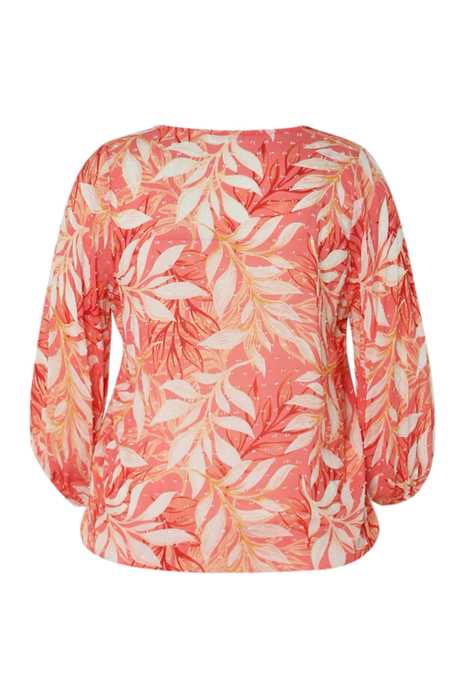 Blouse en viscose imprimé feuillage - Image 22