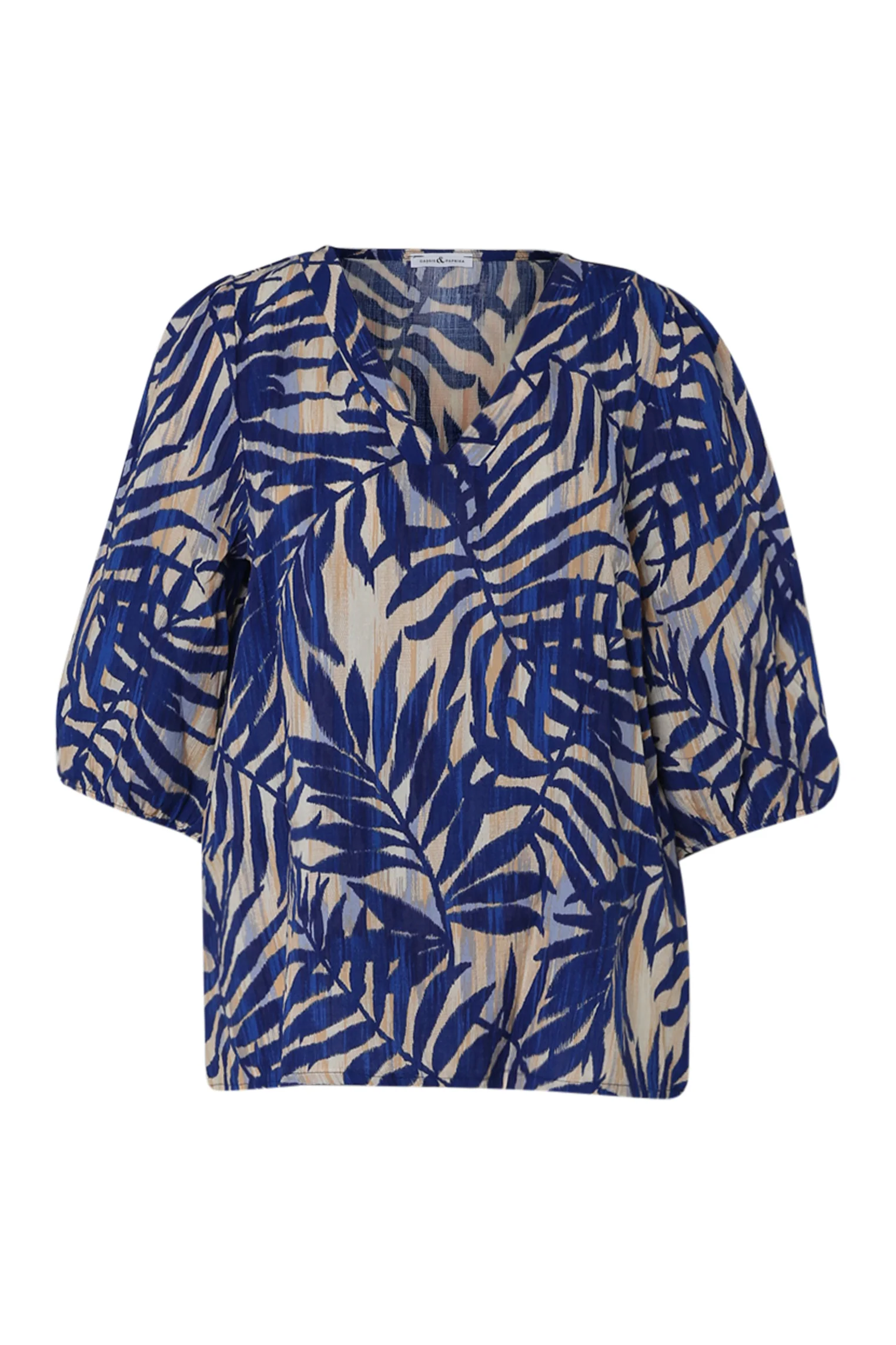 Blouse en viscose imprimé feuillage - Image 21