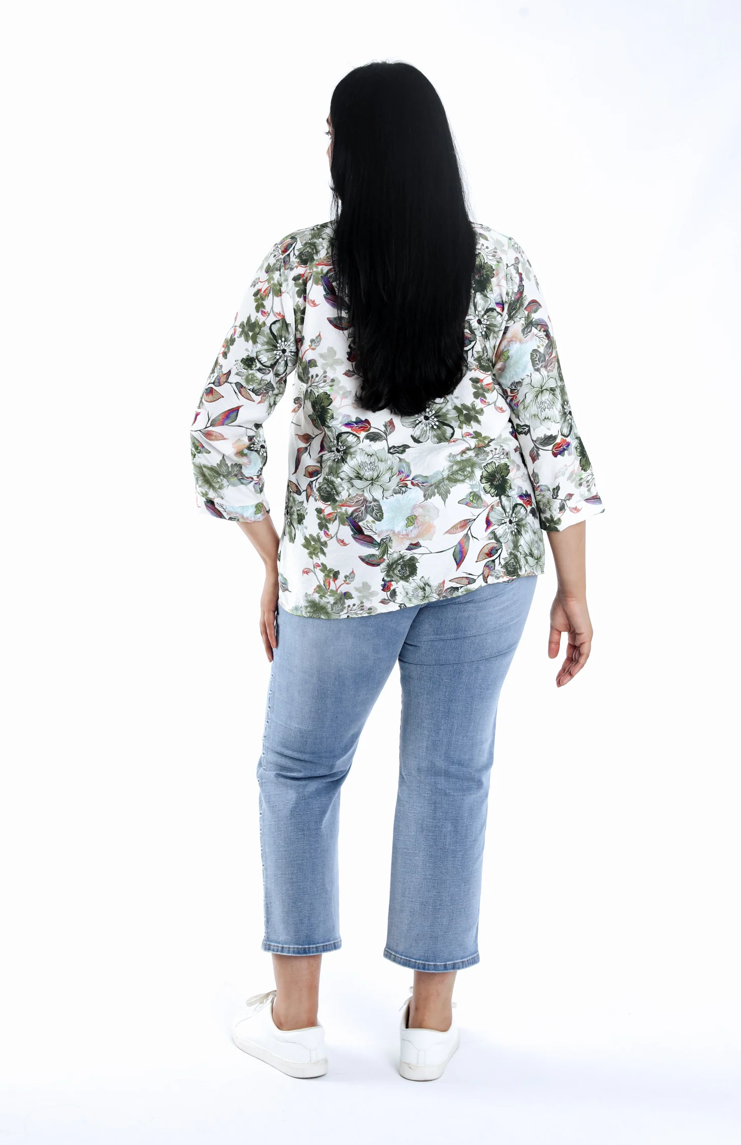 Blouse en viscose imprimé fleuri - Image 11