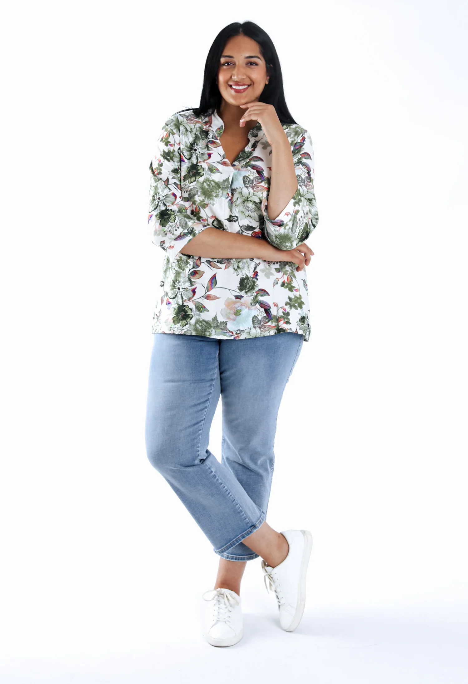 Blouse en viscose imprimé fleuri - Image 16