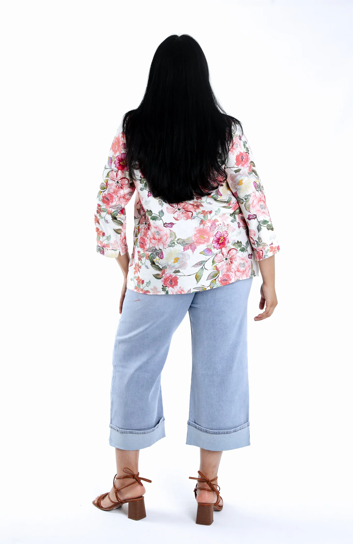 Blouse en viscose imprimé fleuri - Image 2