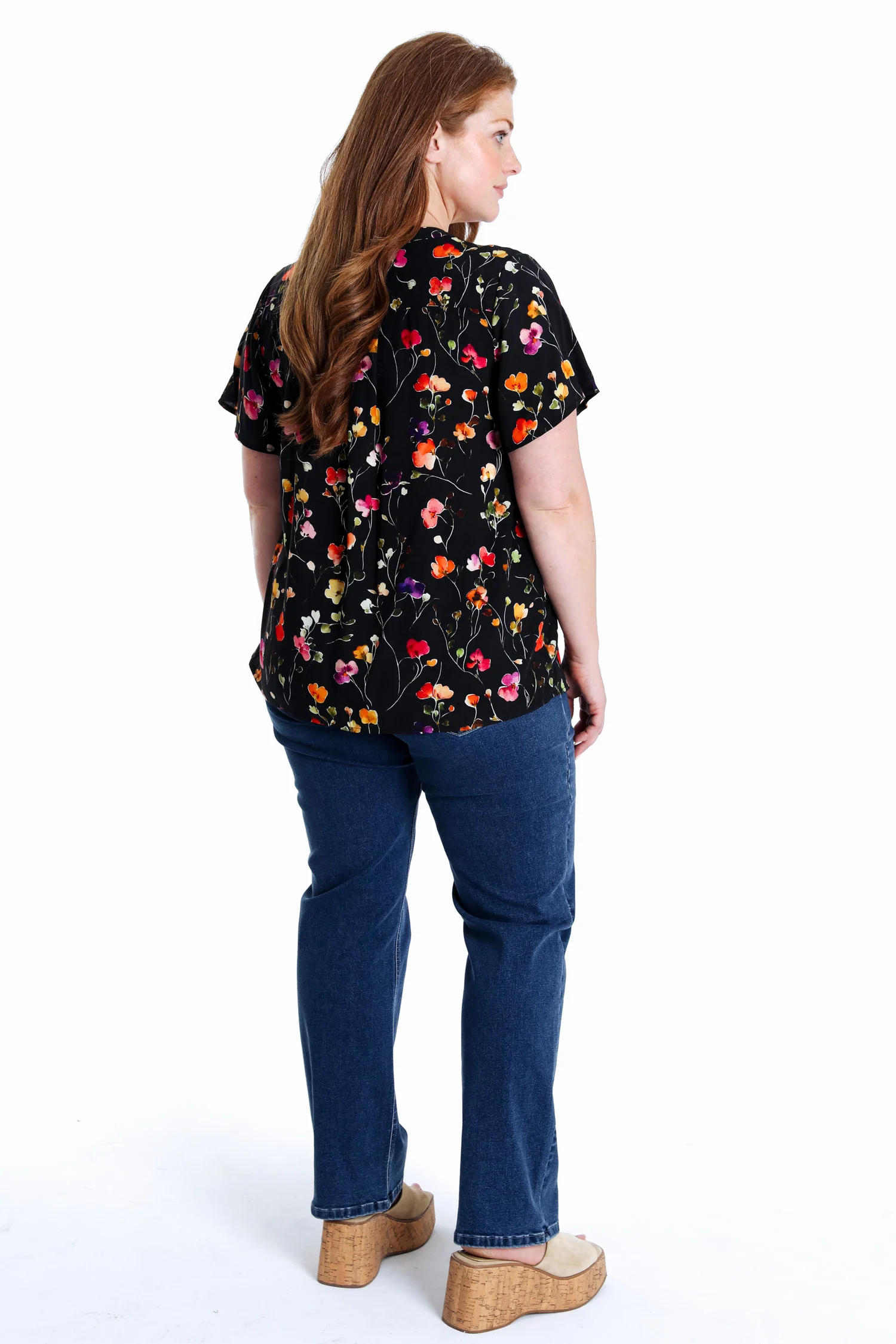 Blouse en viscose imprimé fleurs - Image 13