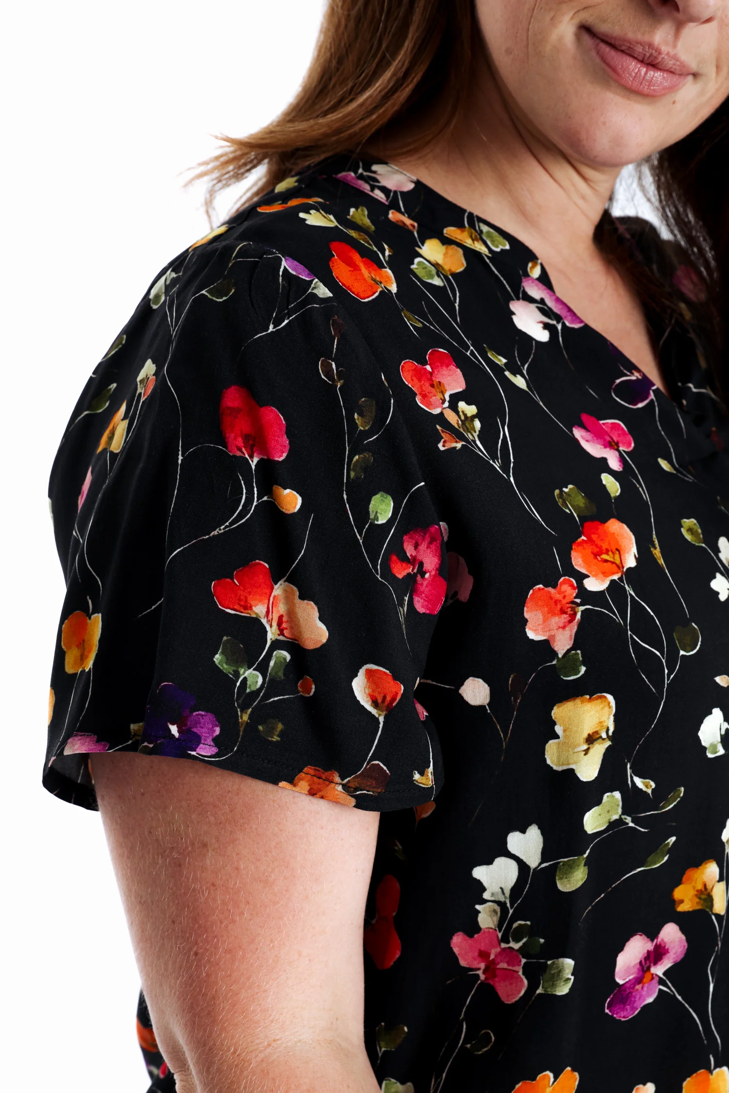 Blouse en viscose imprimé fleurs - Image 17