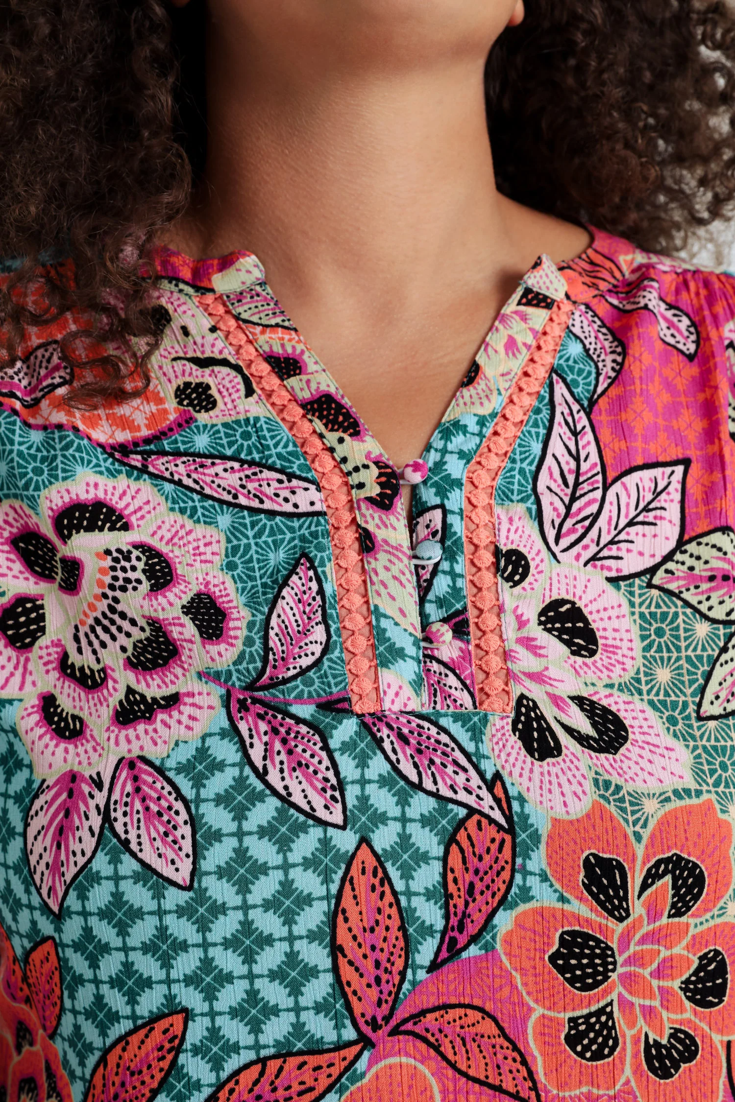 Blouse en viscose imprimé floral - Image 6