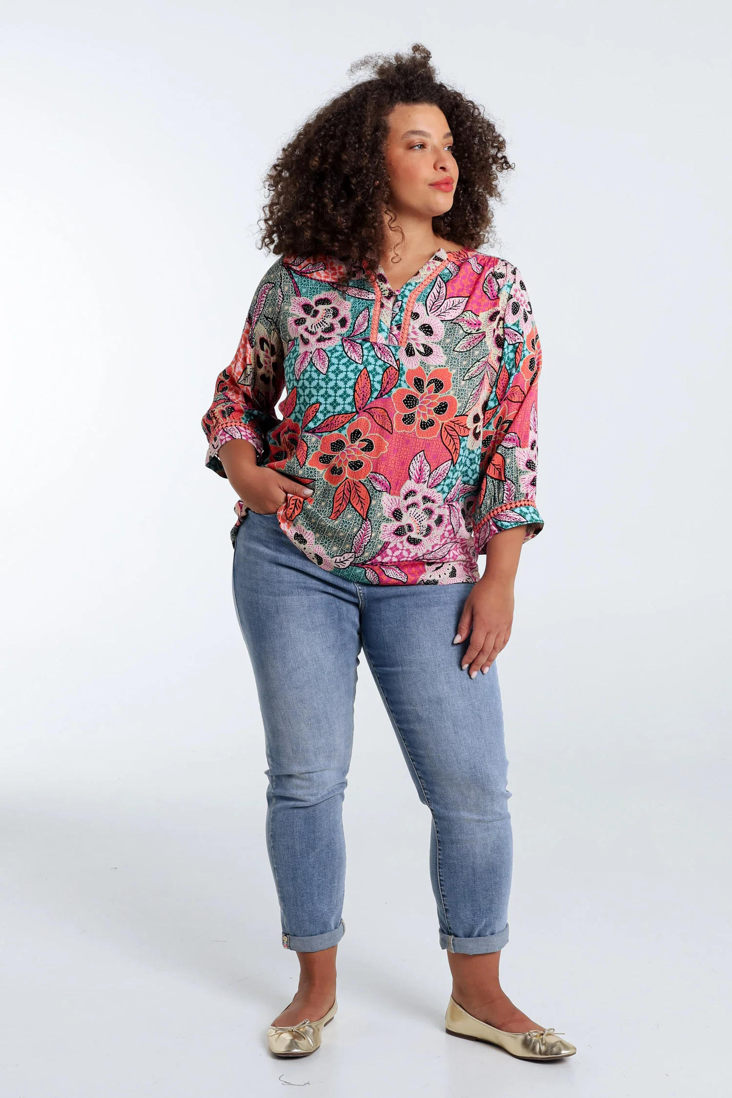 Blouse en viscose imprimé floral - Image 7