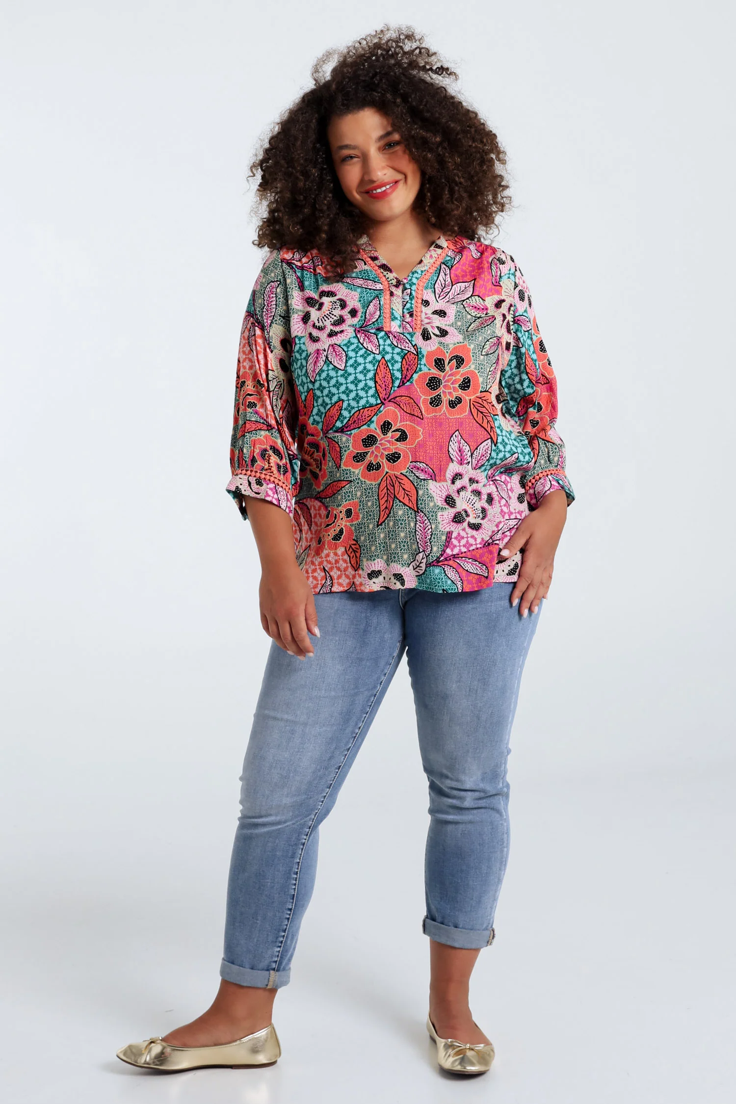 Blouse en viscose imprimé floral - Image 9