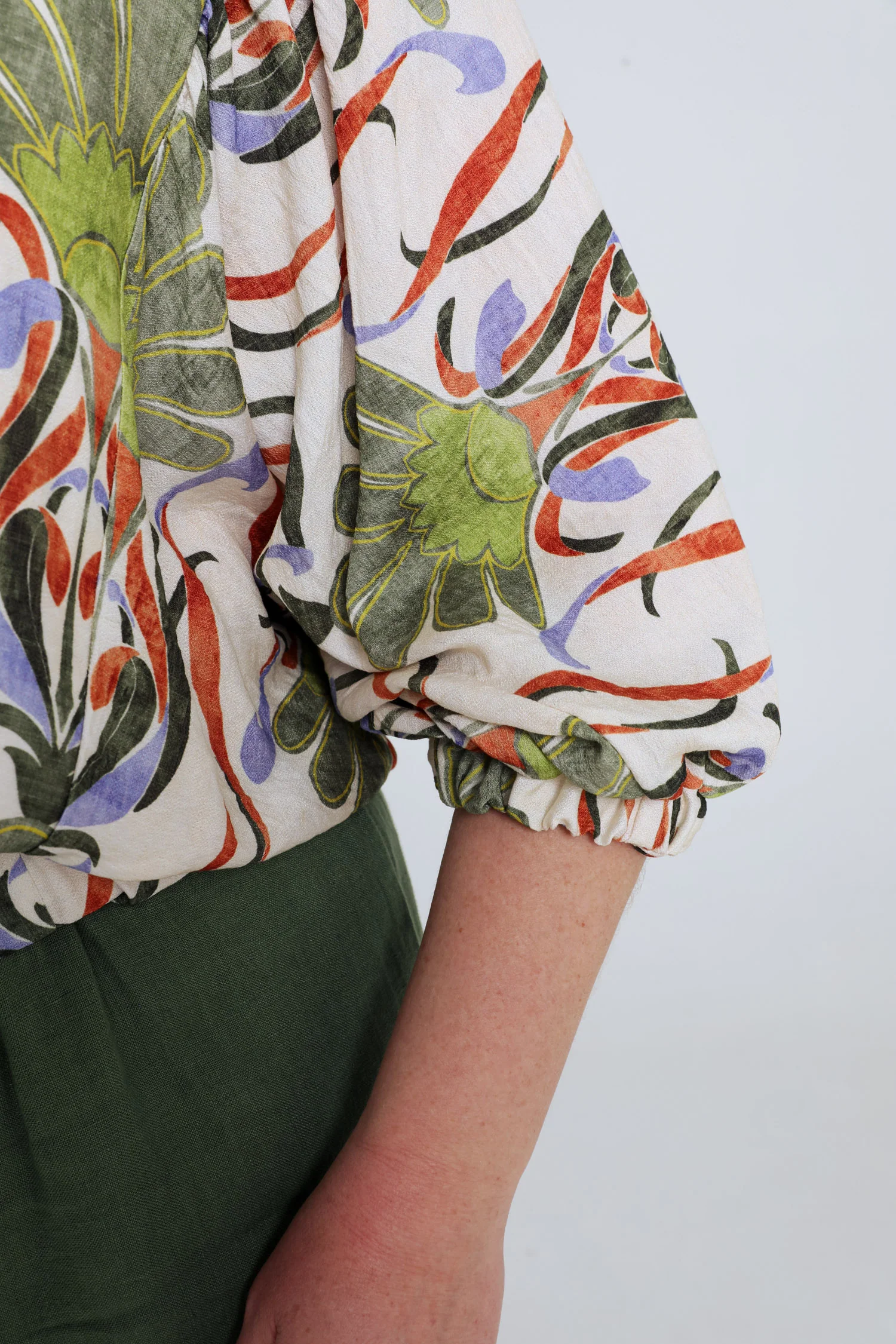 Blouse en viscose imprimé floral - Image 5