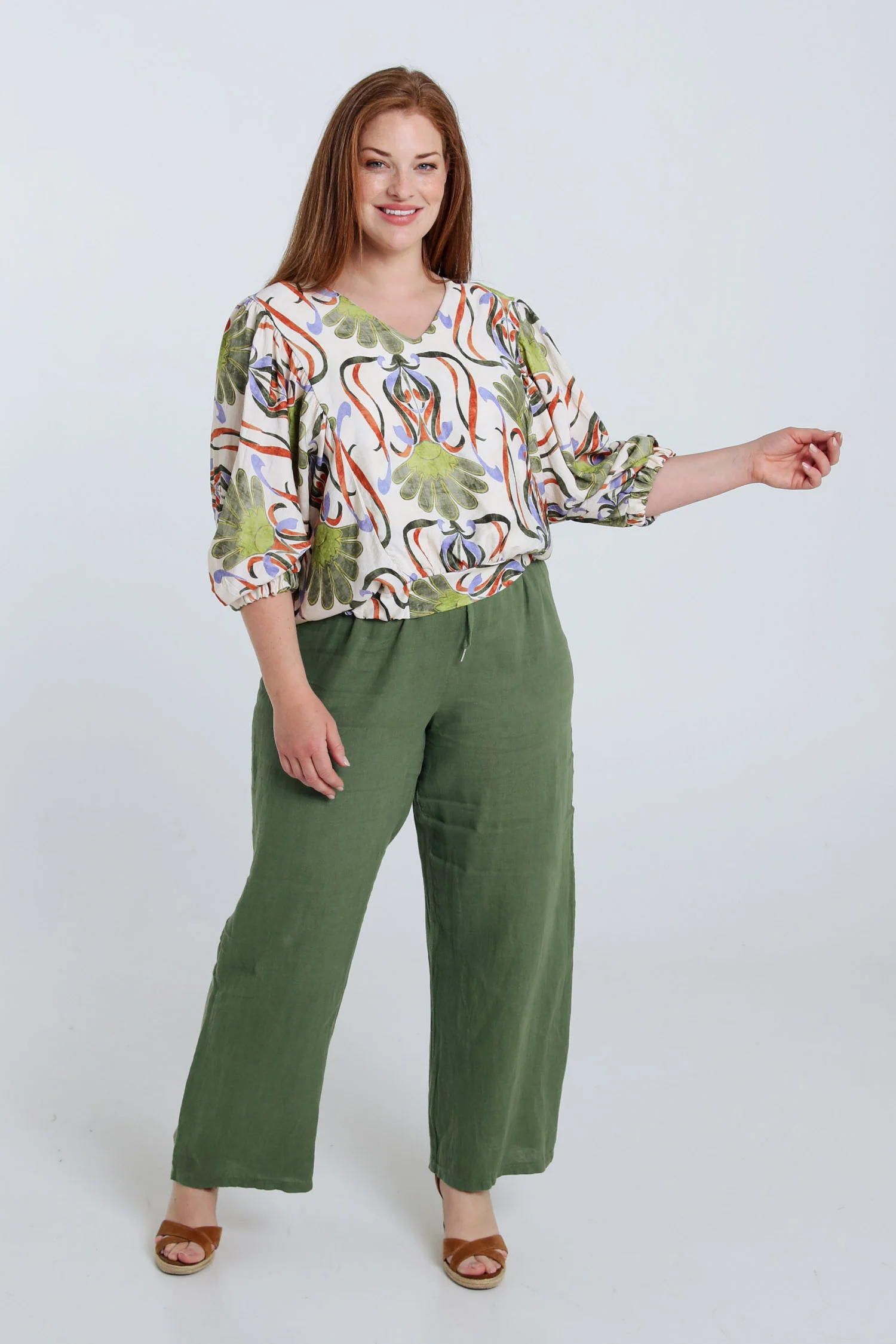 Blouse en viscose imprimé floral - Image 9