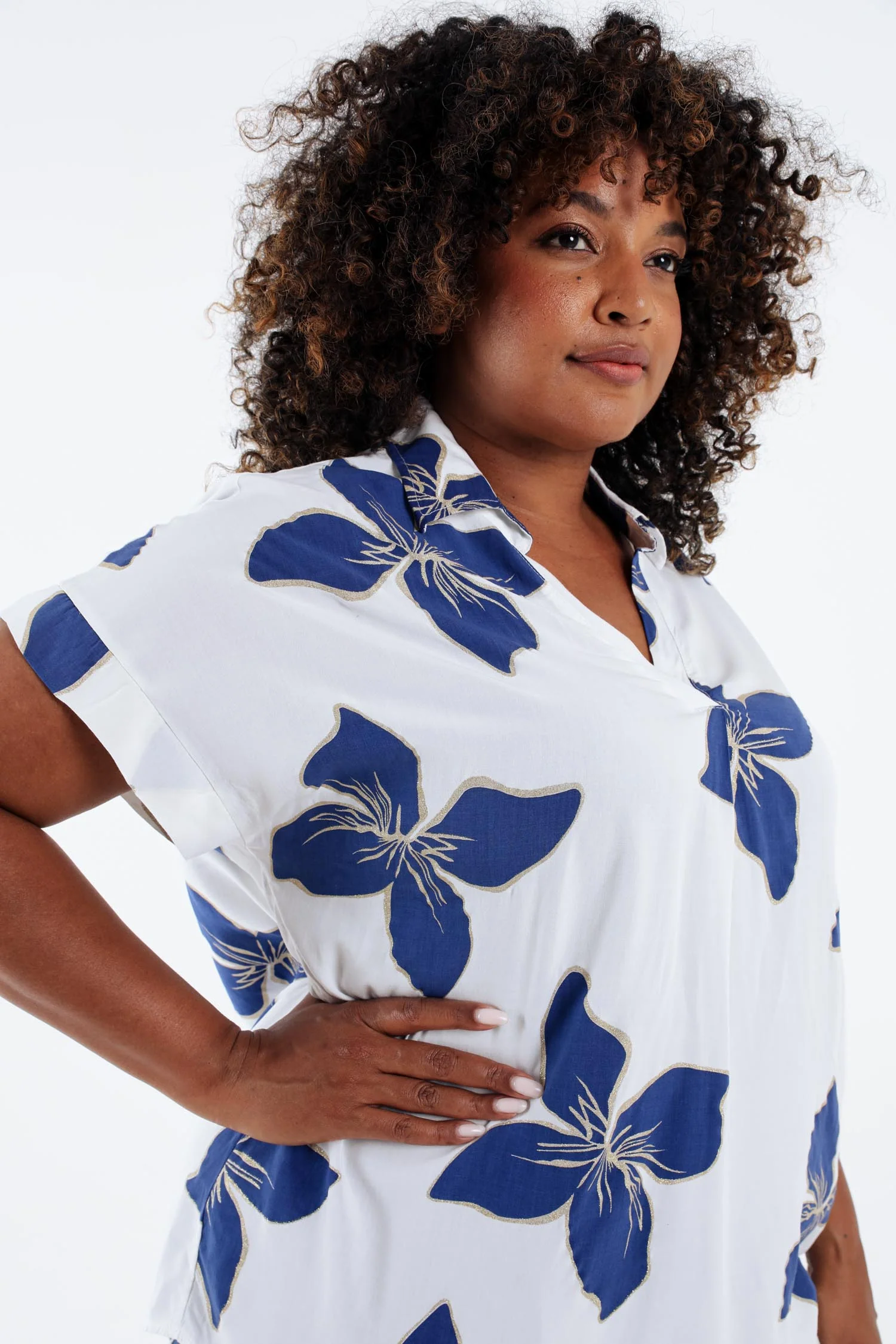 Blouse en viscose imprimé floral - Image 6