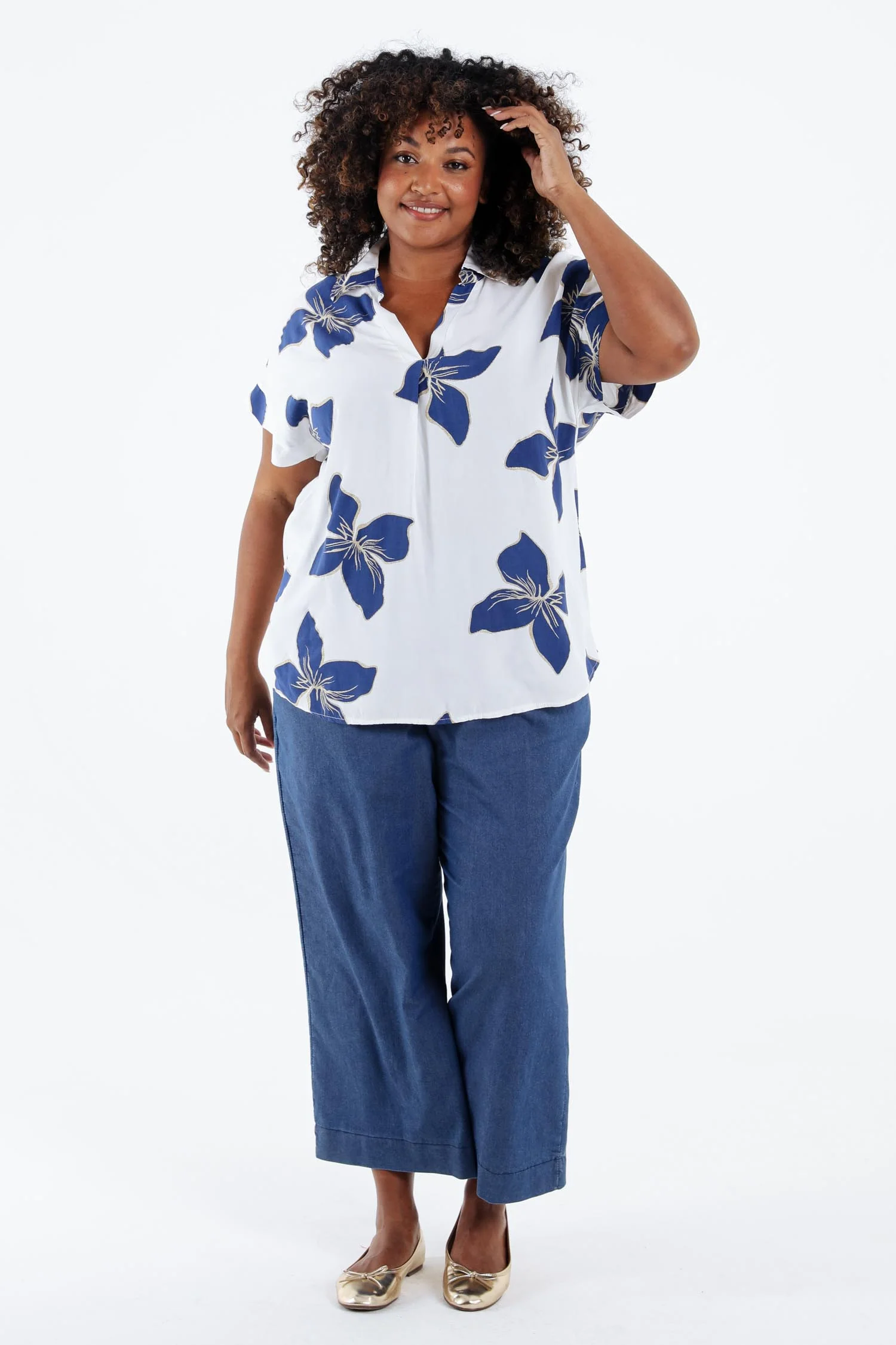 Blouse en viscose imprimé floral - Image 9