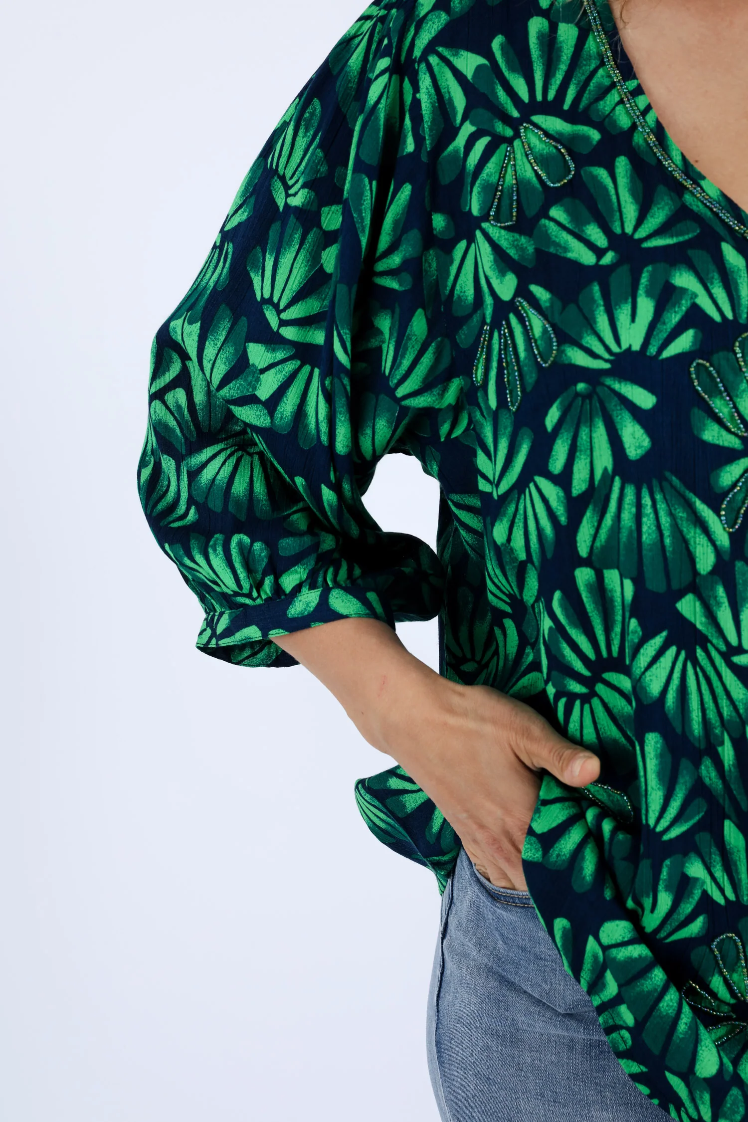 Blouse en viscose imprimé floral - Image 3